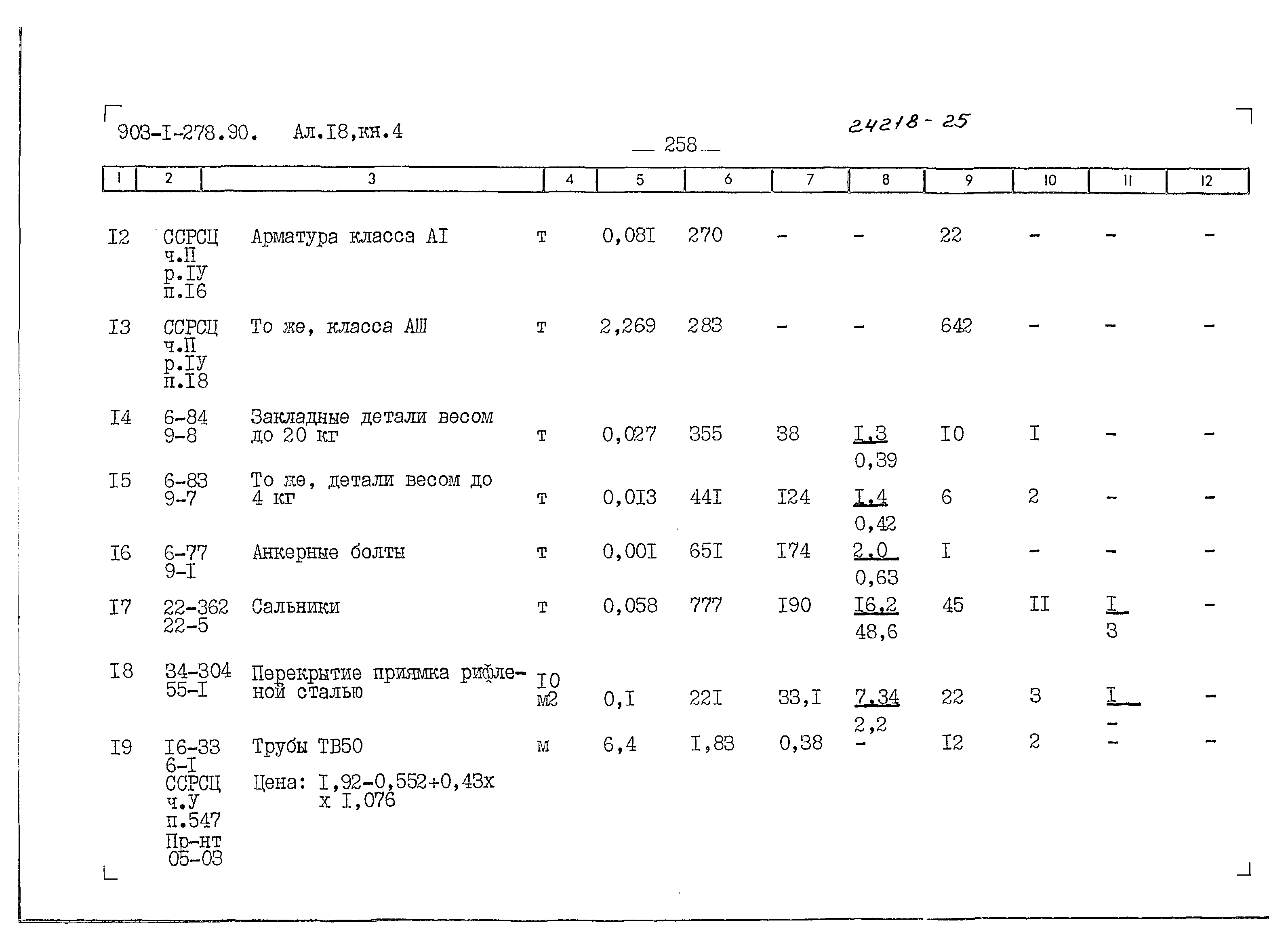 Типовой проект 903-1-278.90