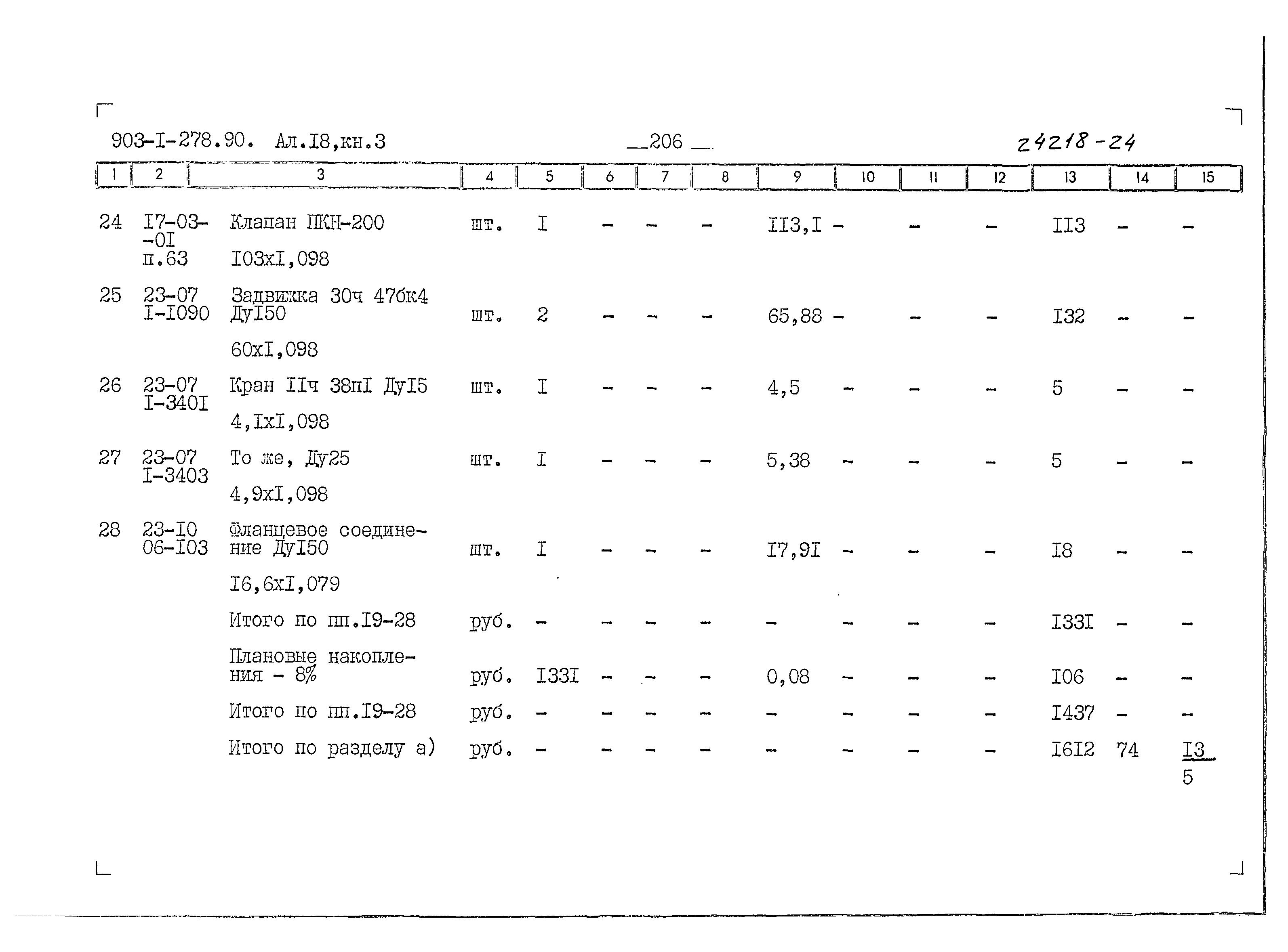 Типовой проект 903-1-278.90