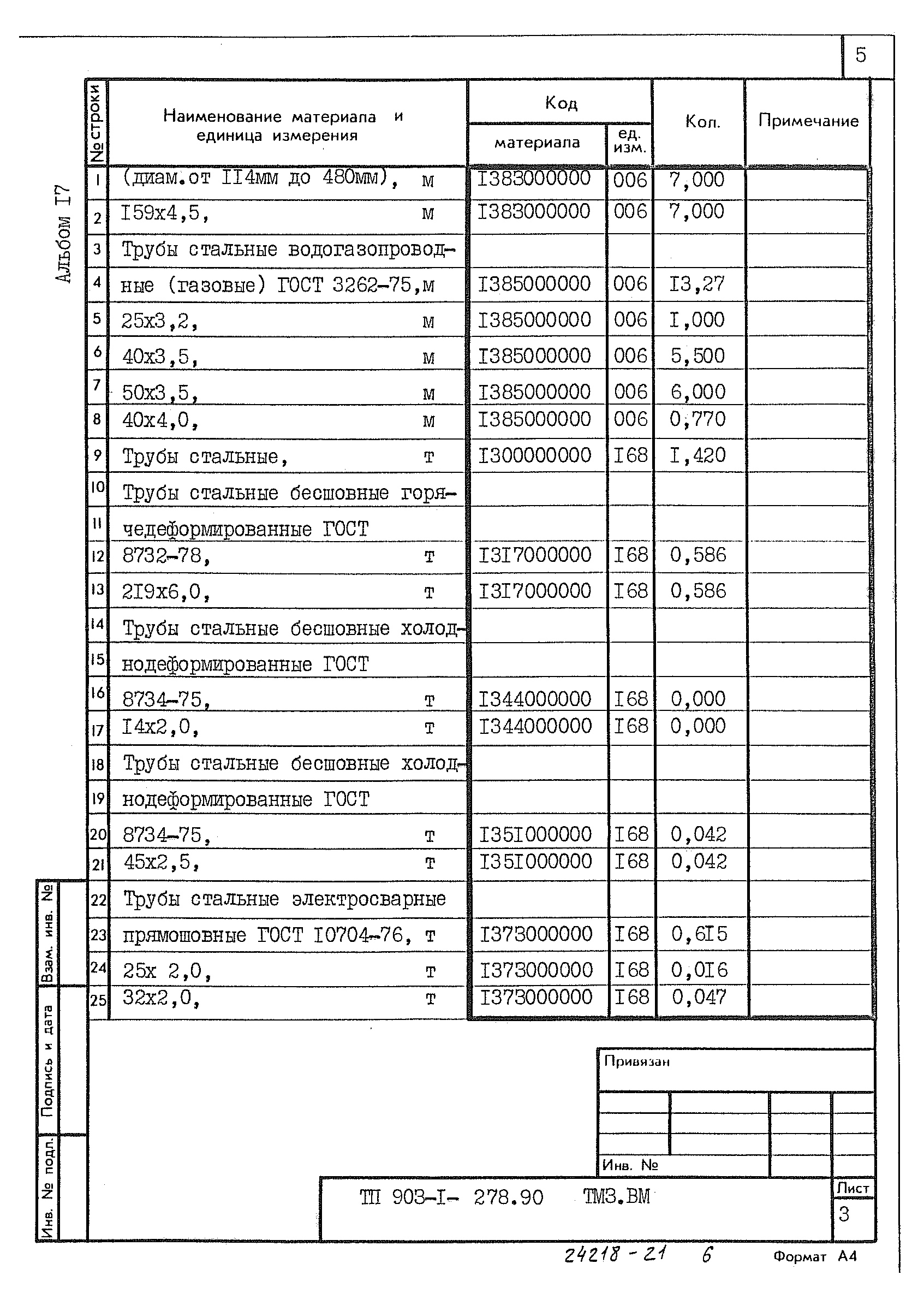 Типовой проект 903-1-278.90