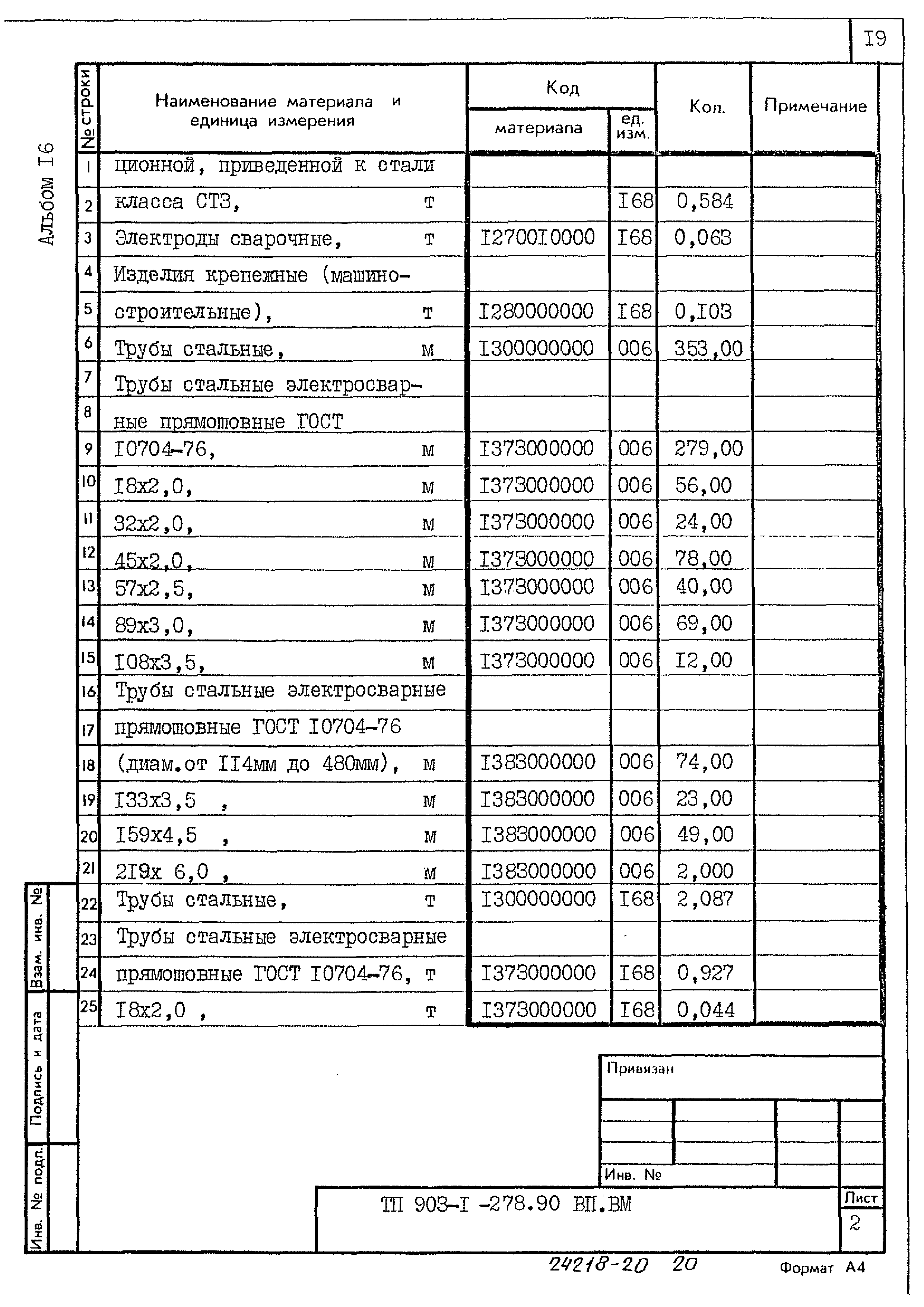 Типовой проект 903-1-278.90