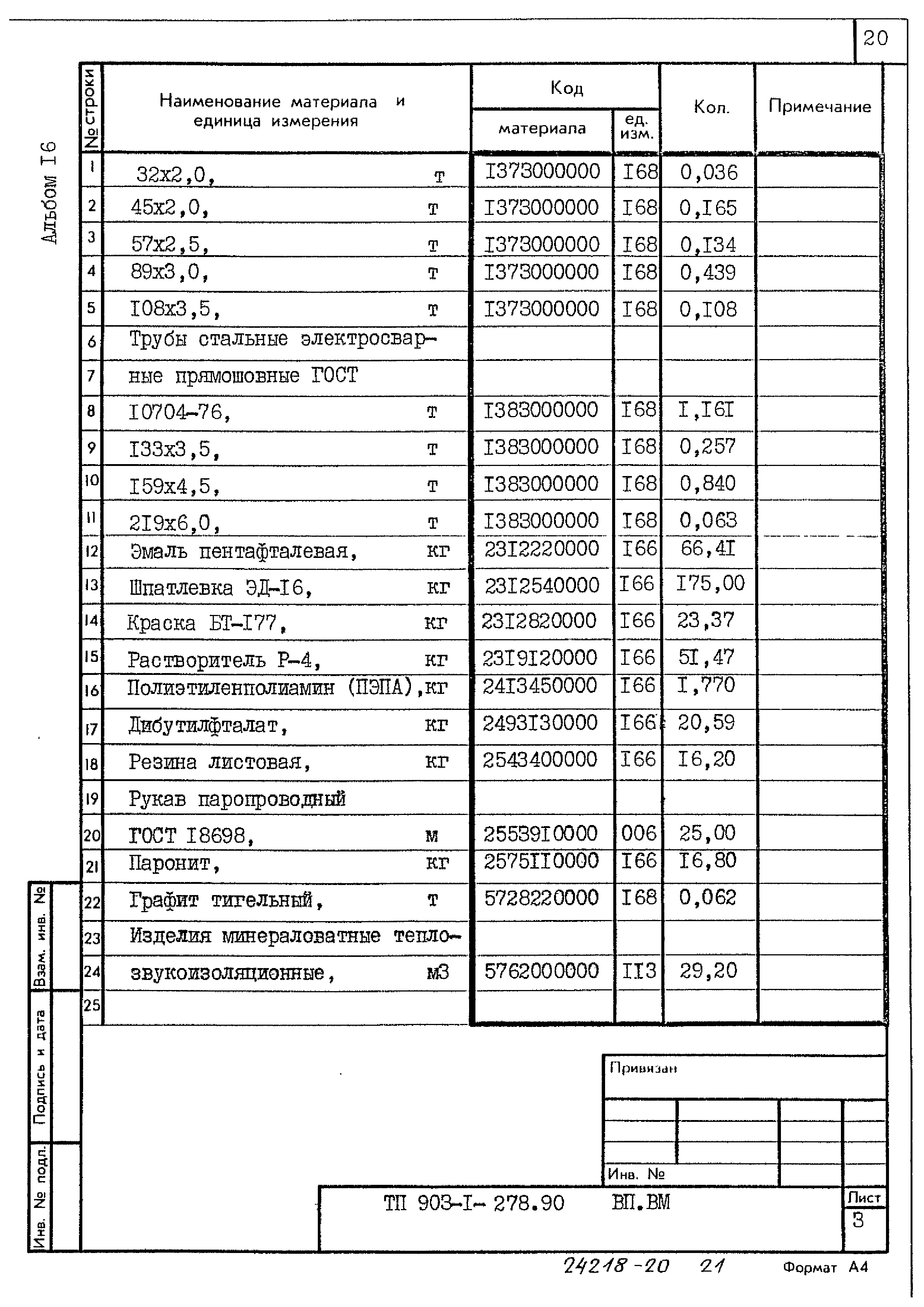 Типовой проект 903-1-278.90