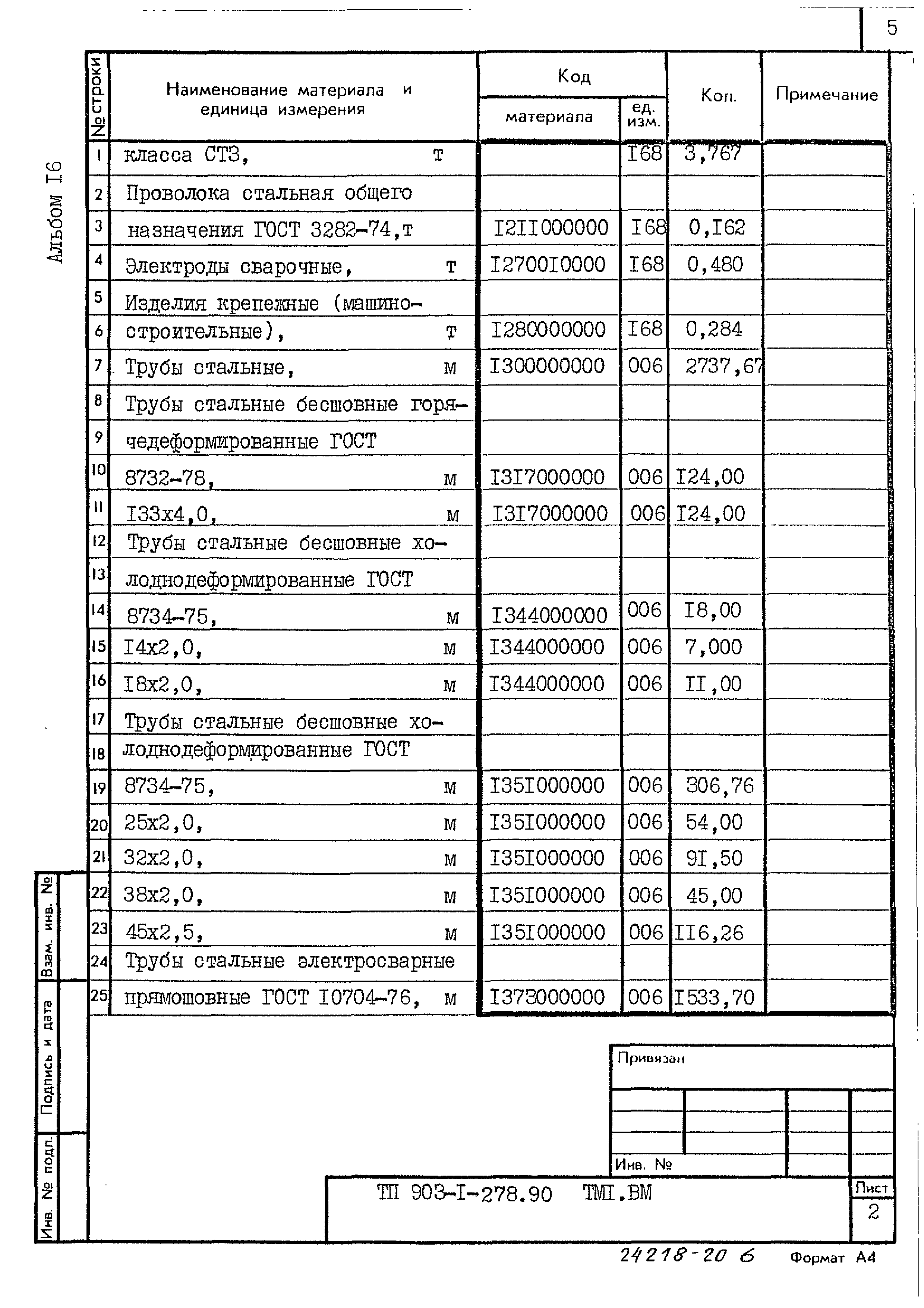 Типовой проект 903-1-278.90