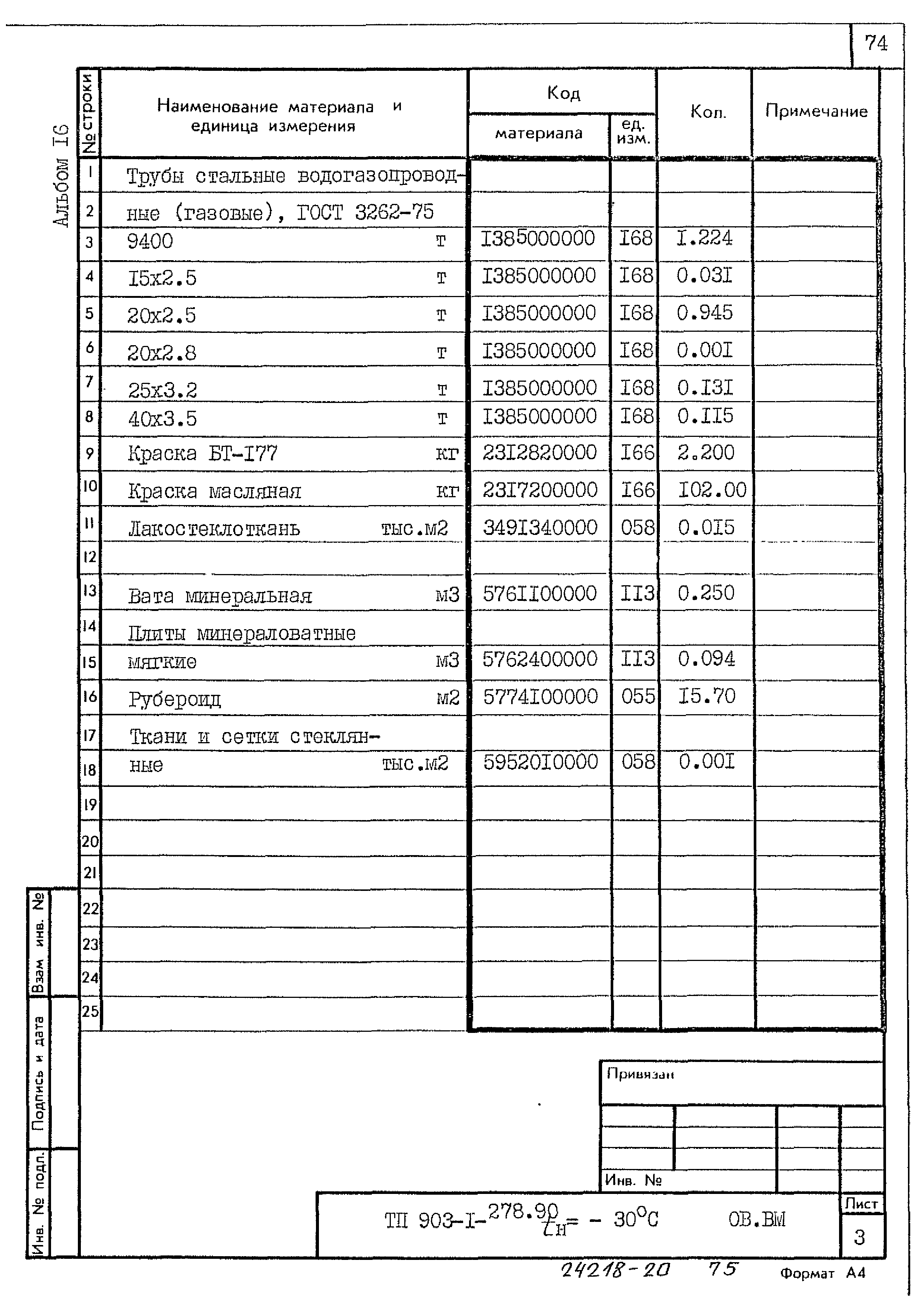 Типовой проект 903-1-278.90