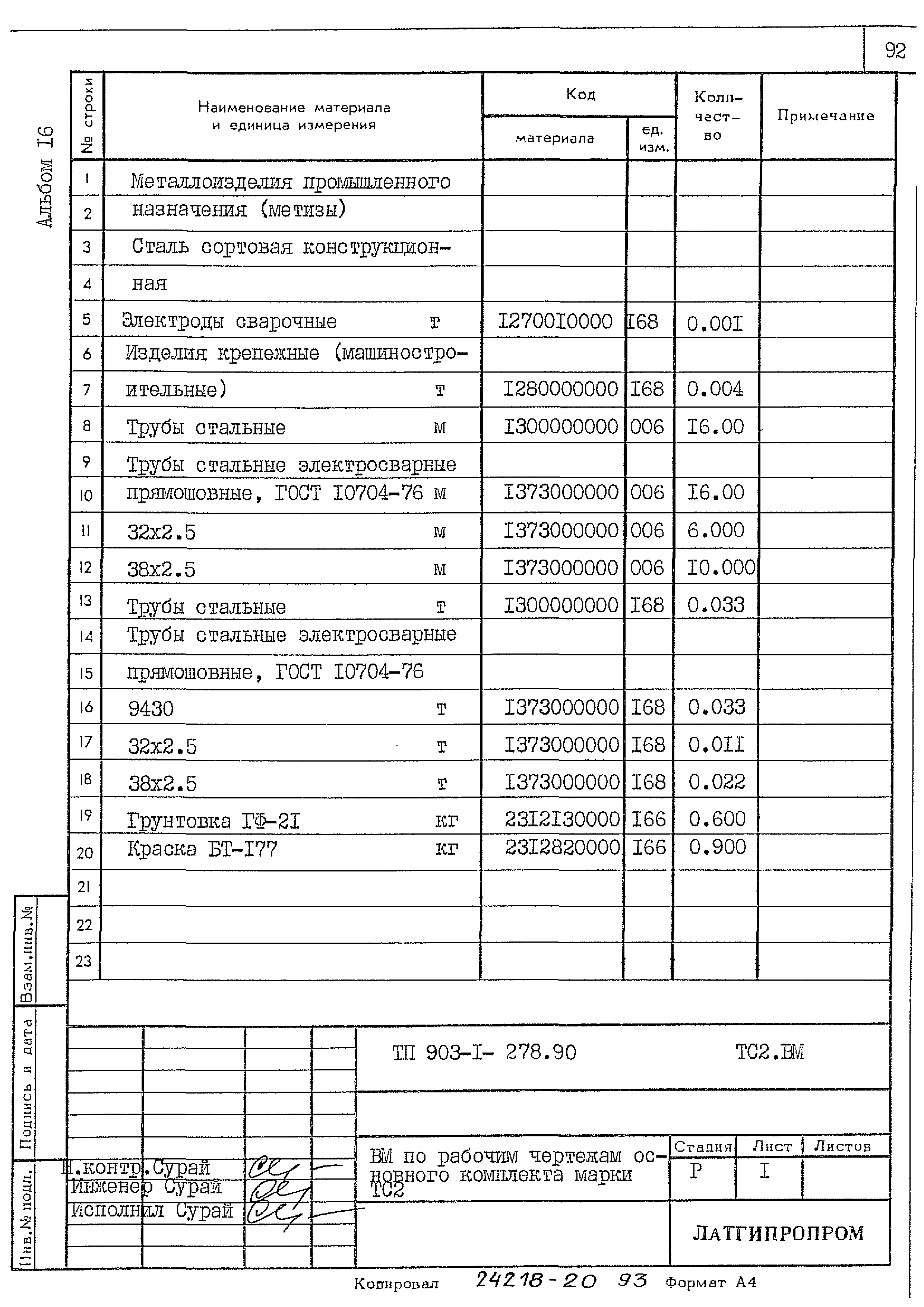 Типовой проект 903-1-278.90