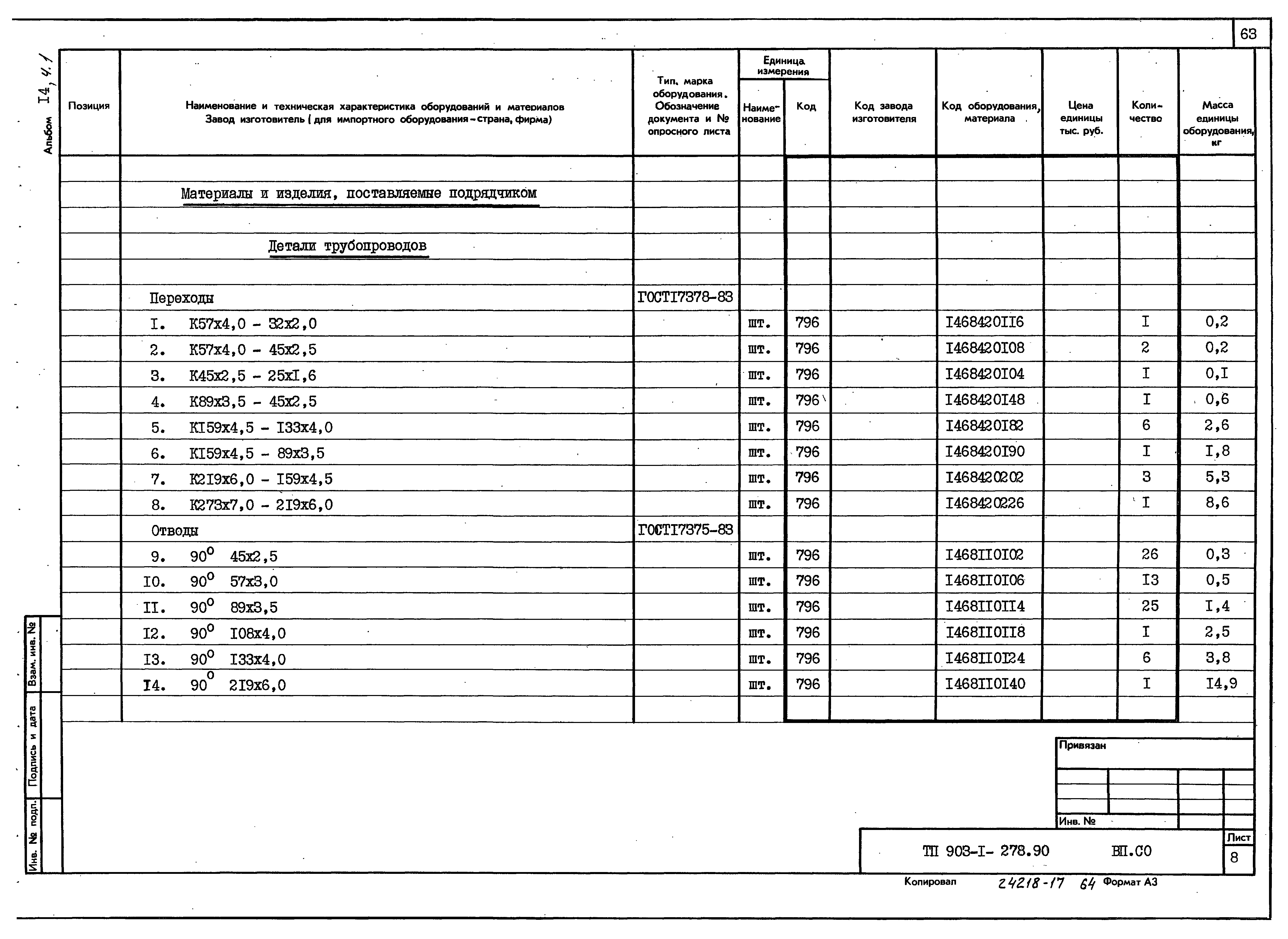 Типовой проект 903-1-278.90