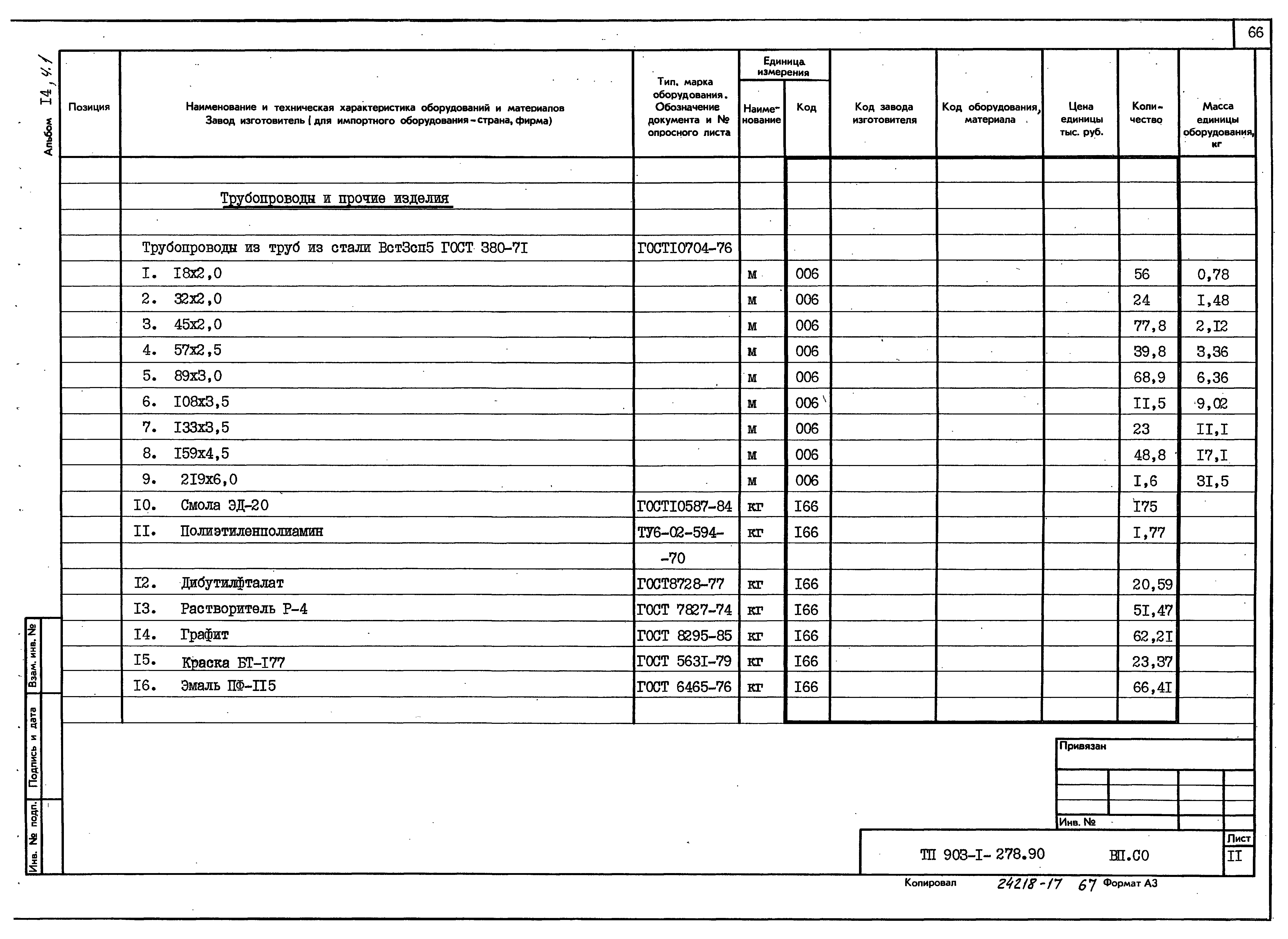 Типовой проект 903-1-278.90