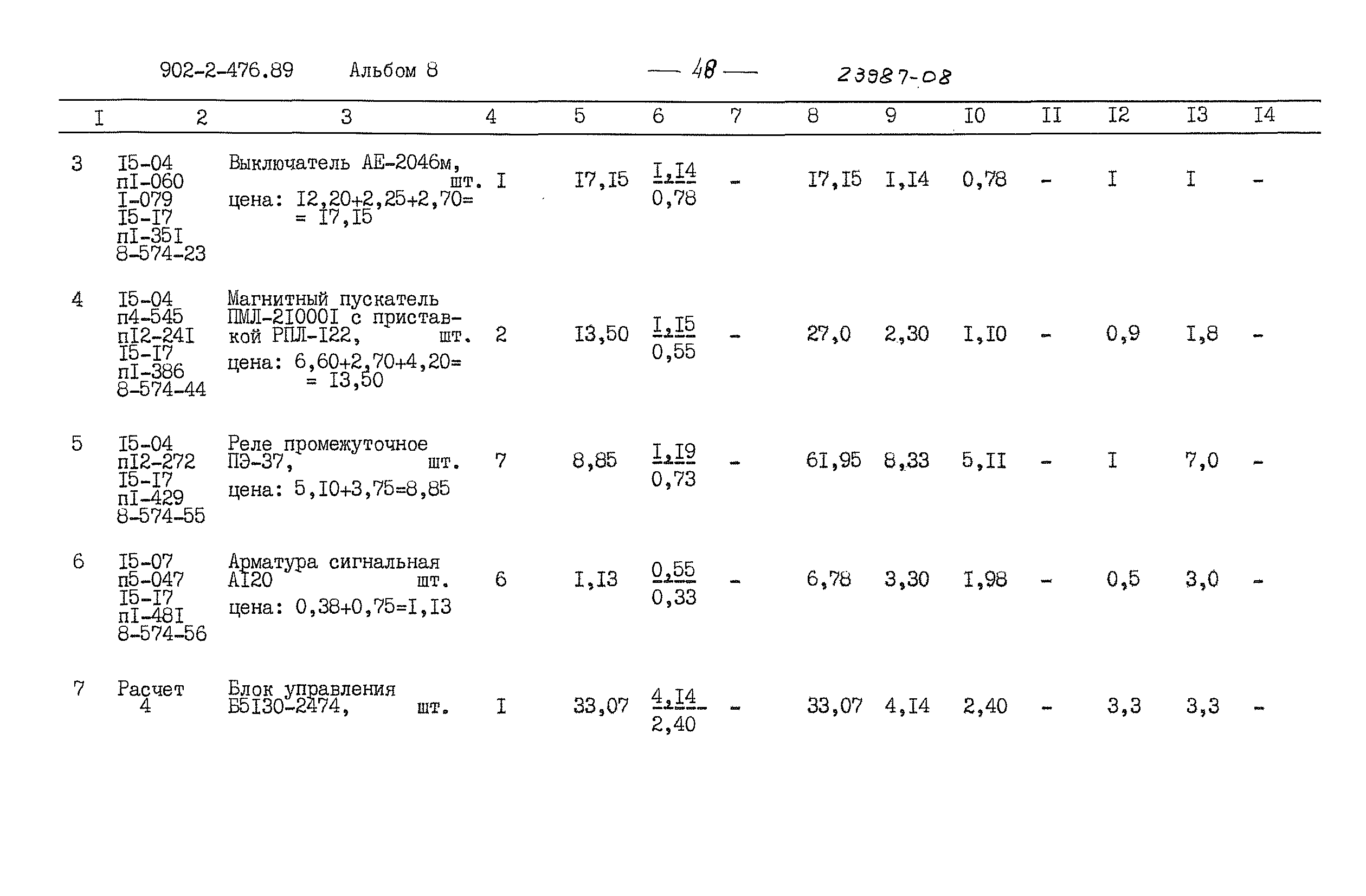 Типовой проект 902-2-476.89