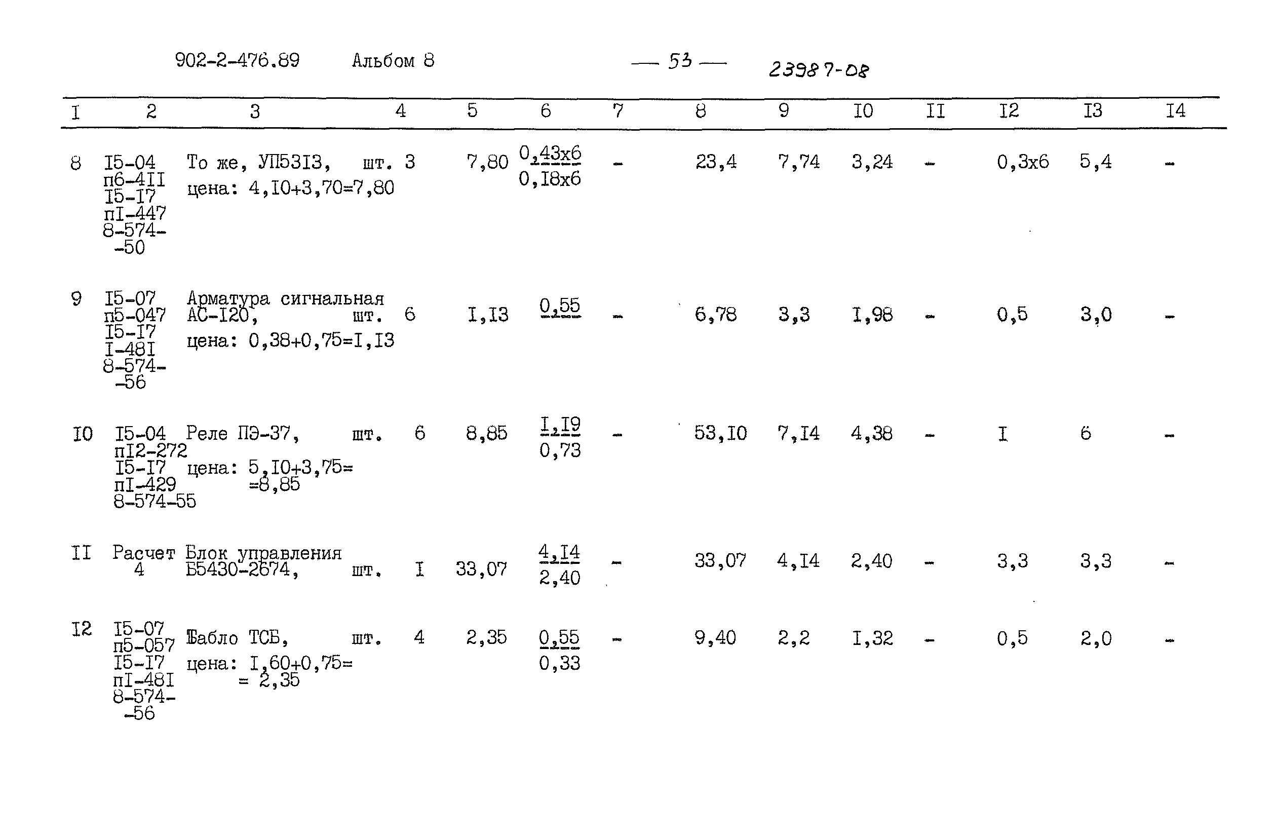 Типовой проект 902-2-476.89