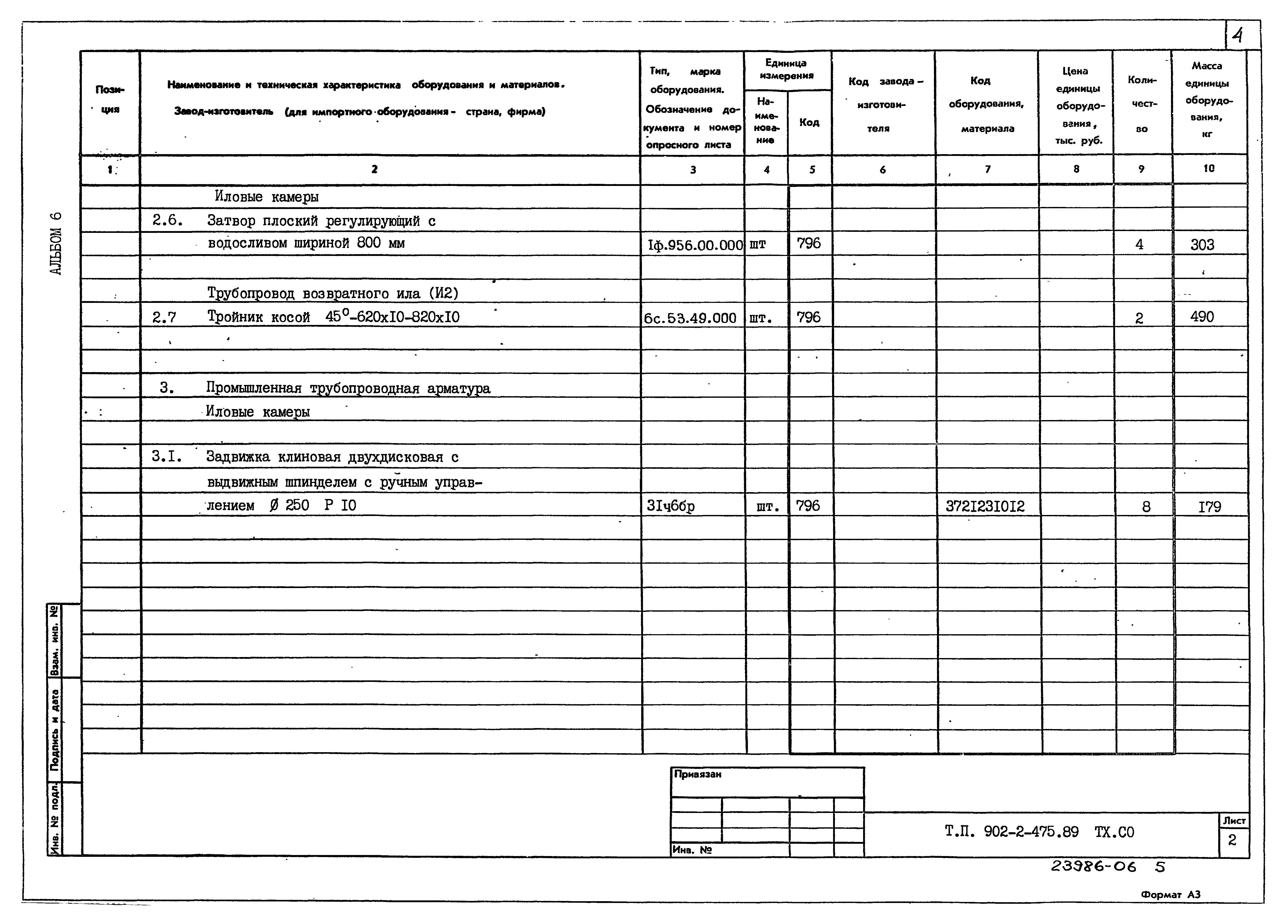 Типовой проект 902-2-475.89