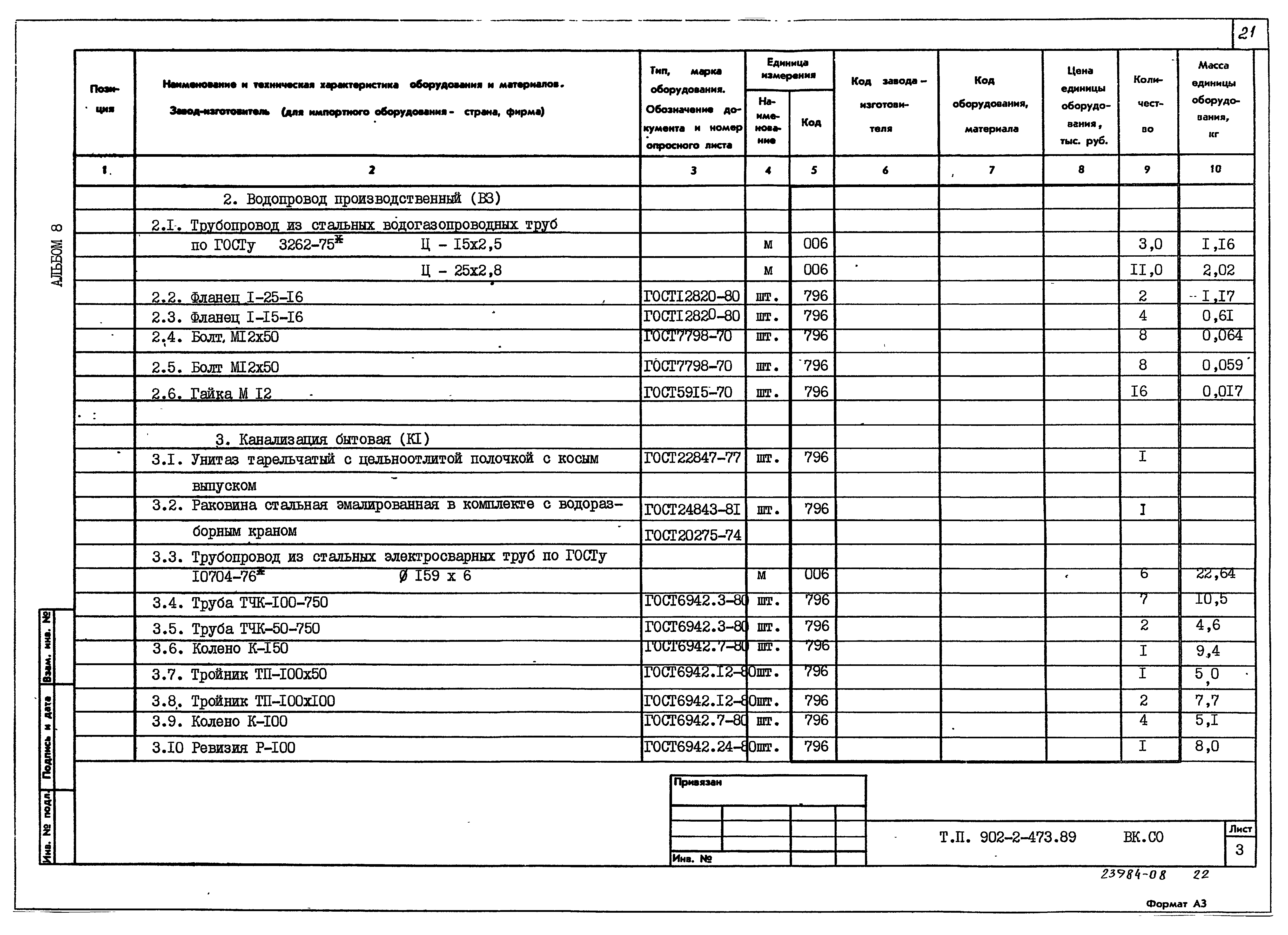 Типовой проект 902-2-473.89