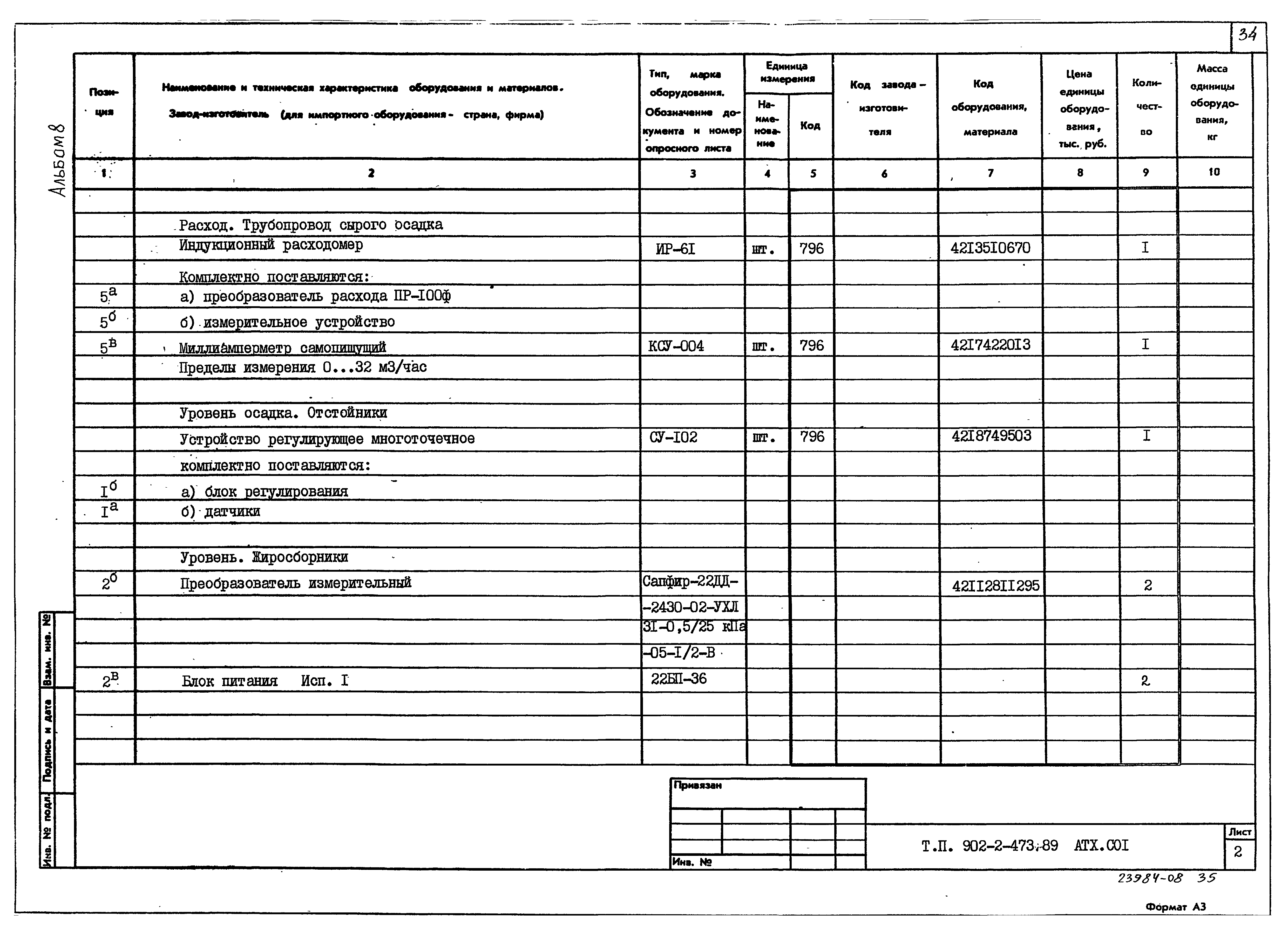 Типовой проект 902-2-473.89