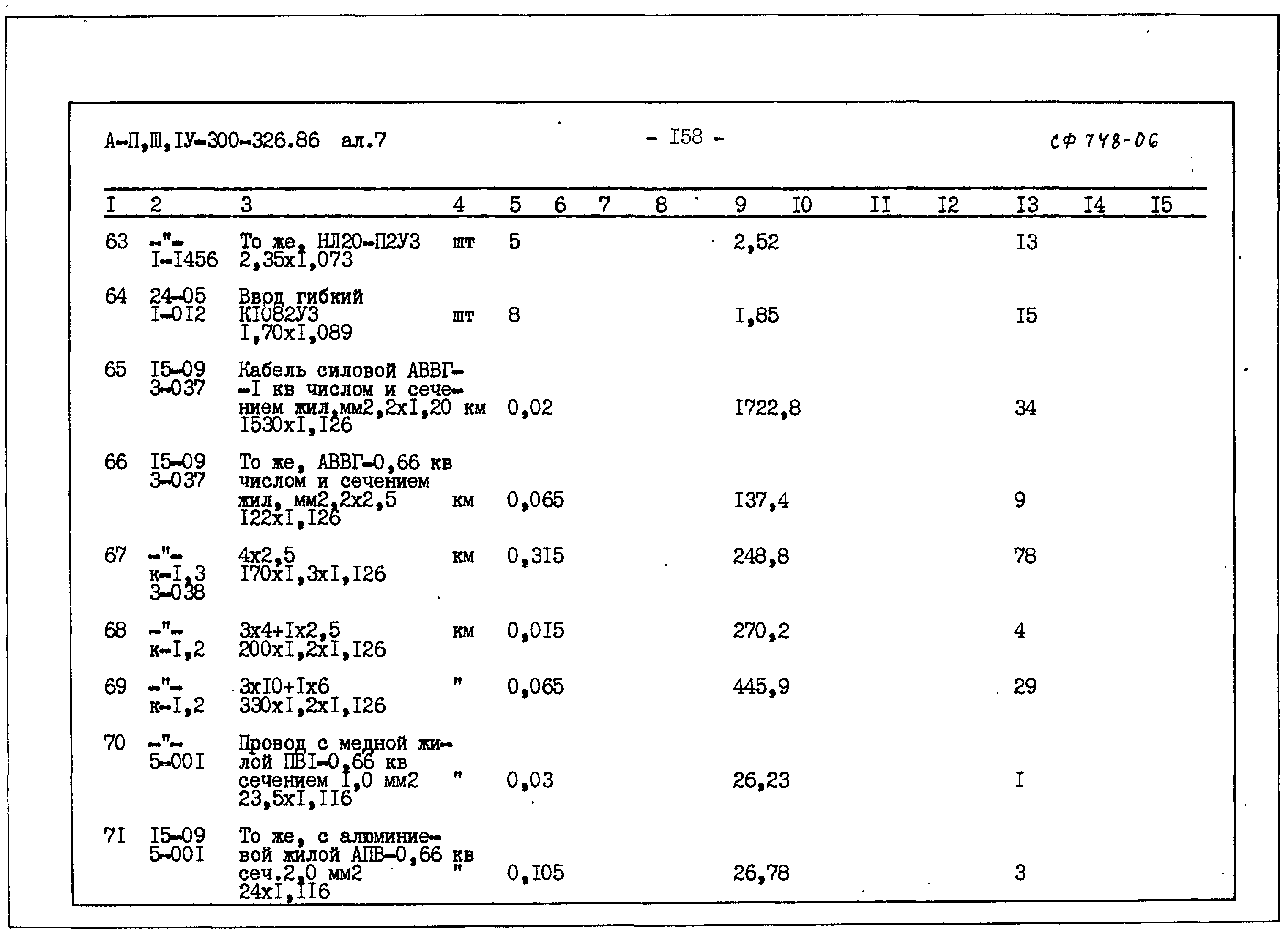 Типовой проект А-II,III,IV-300-326.86