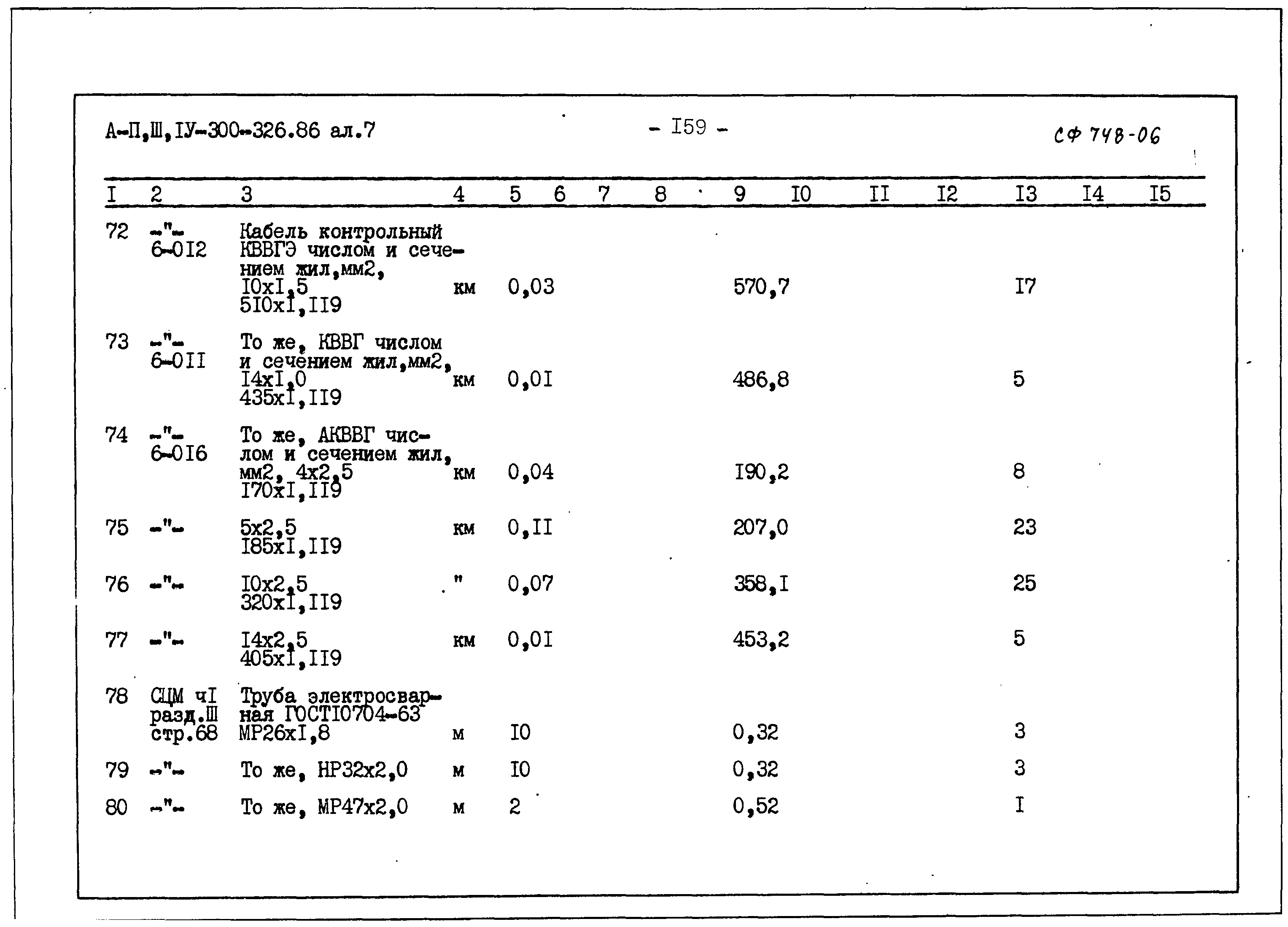 Типовой проект А-II,III,IV-300-326.86