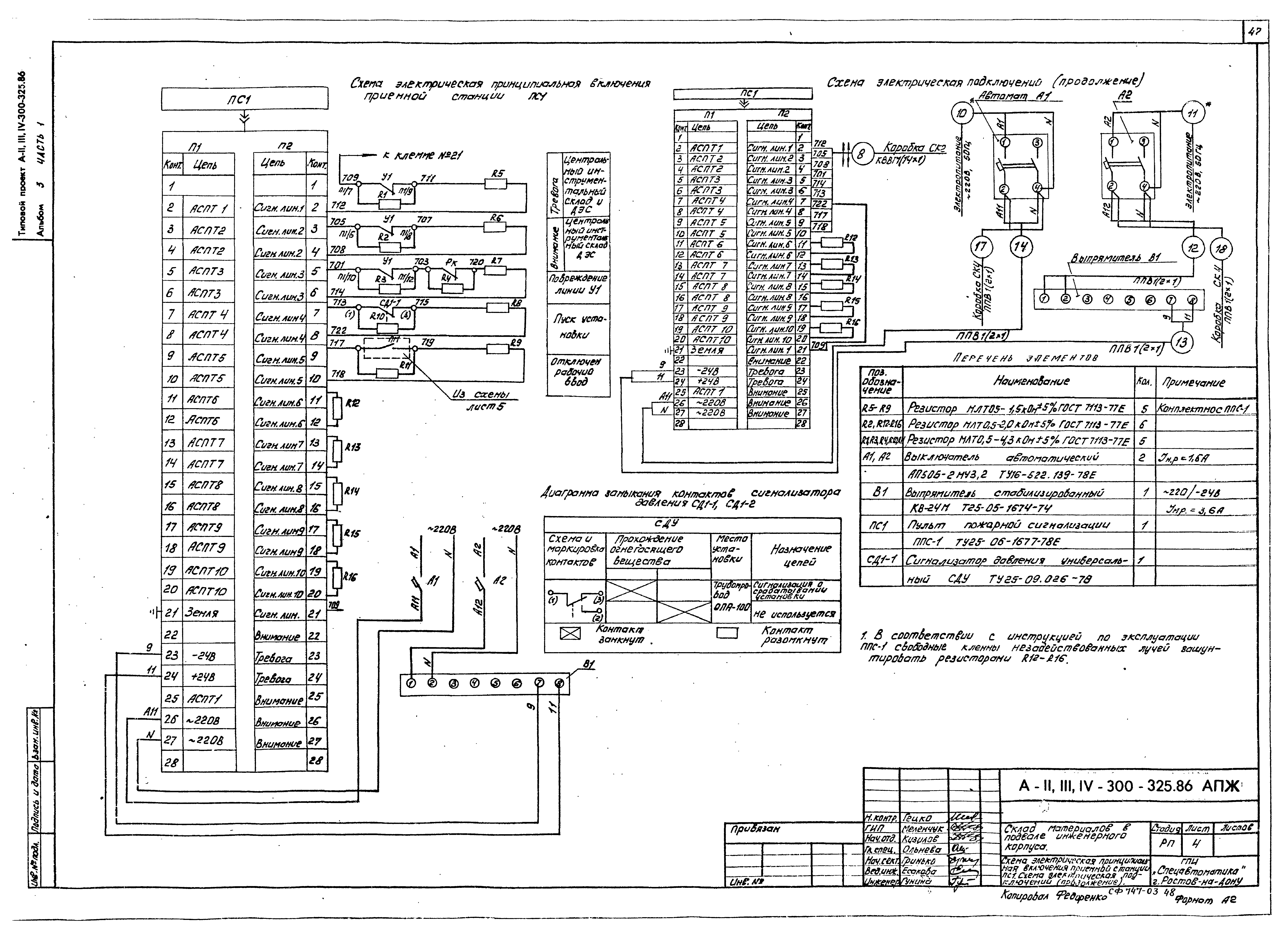 Типовой проект А-II,III,IV-300-326.86