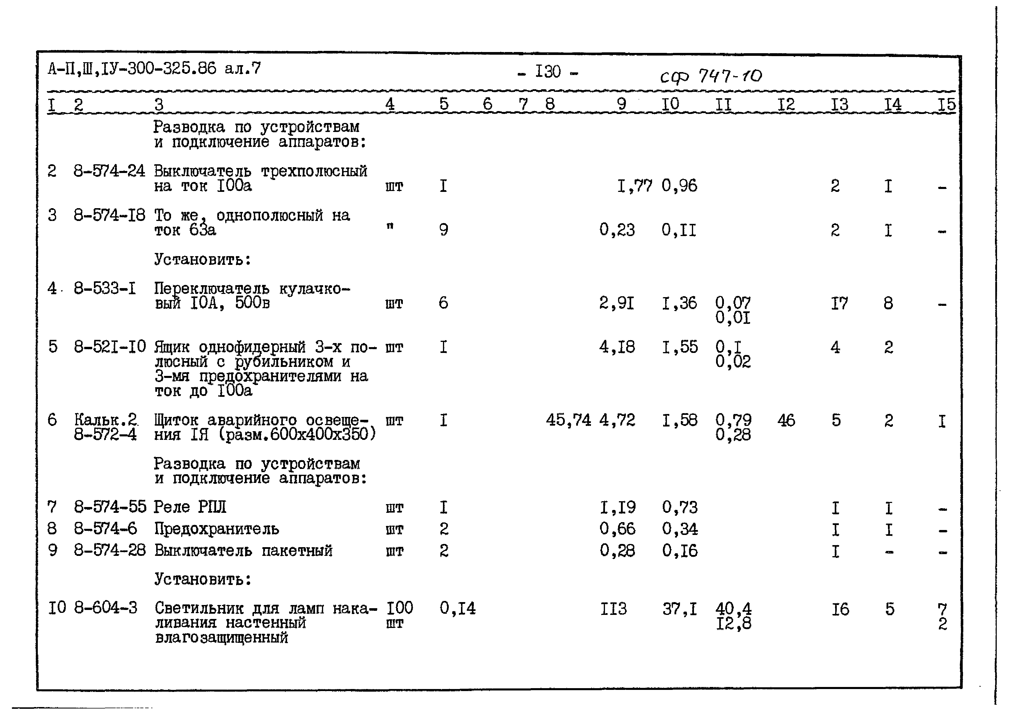 Типовой проект А-II,III,IV-300-325.86