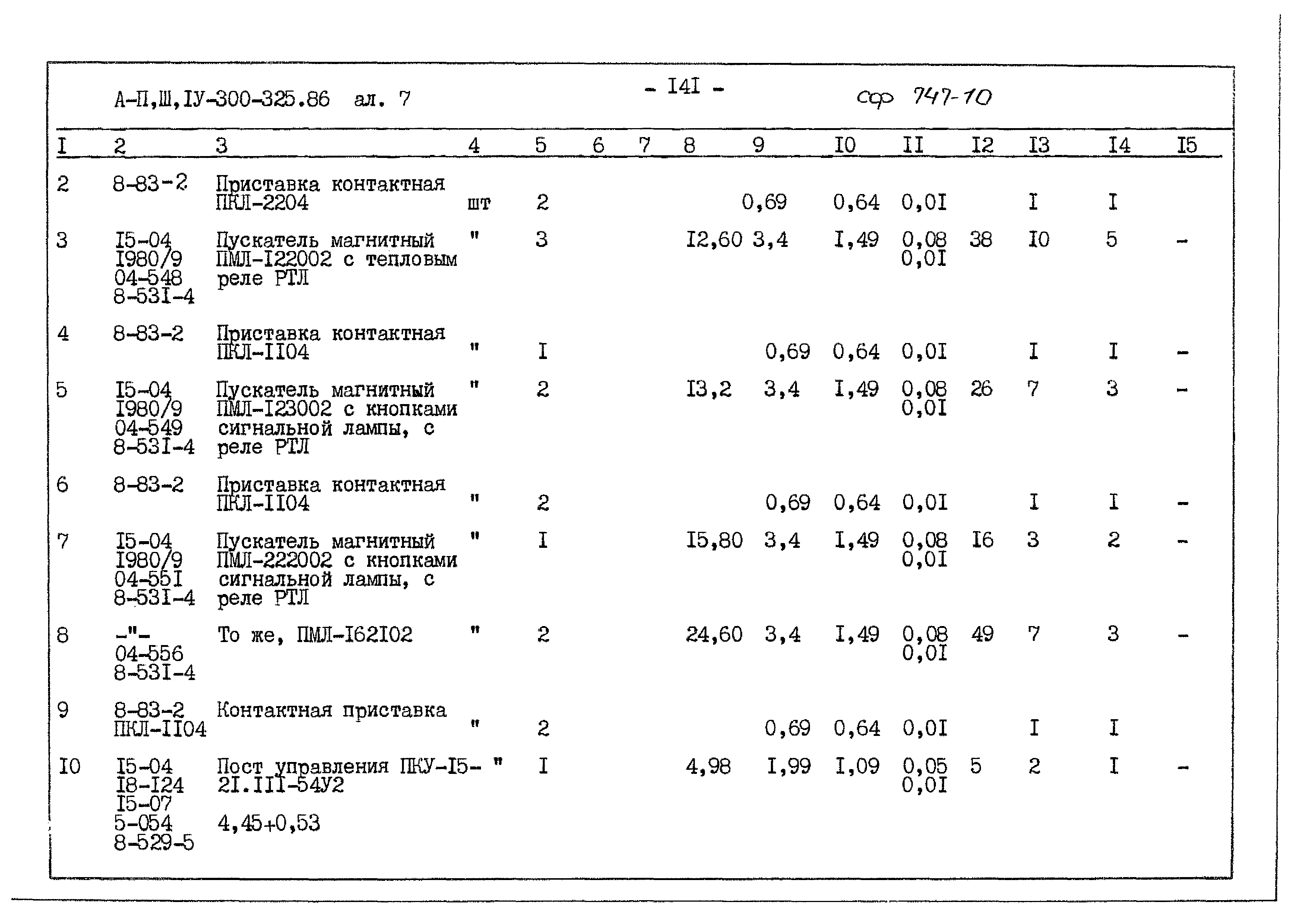 Типовой проект А-II,III,IV-300-325.86