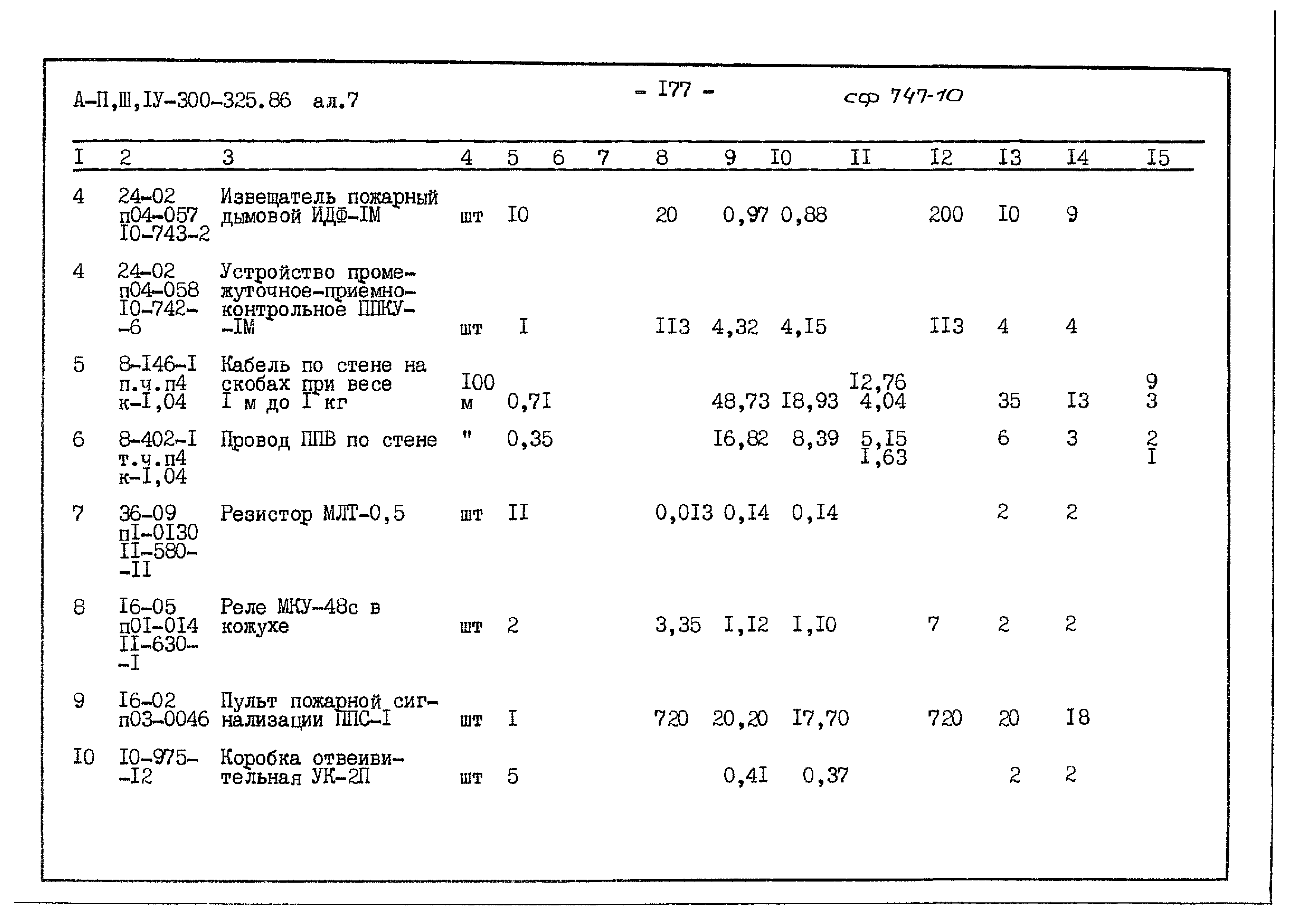 Типовой проект А-II,III,IV-300-325.86