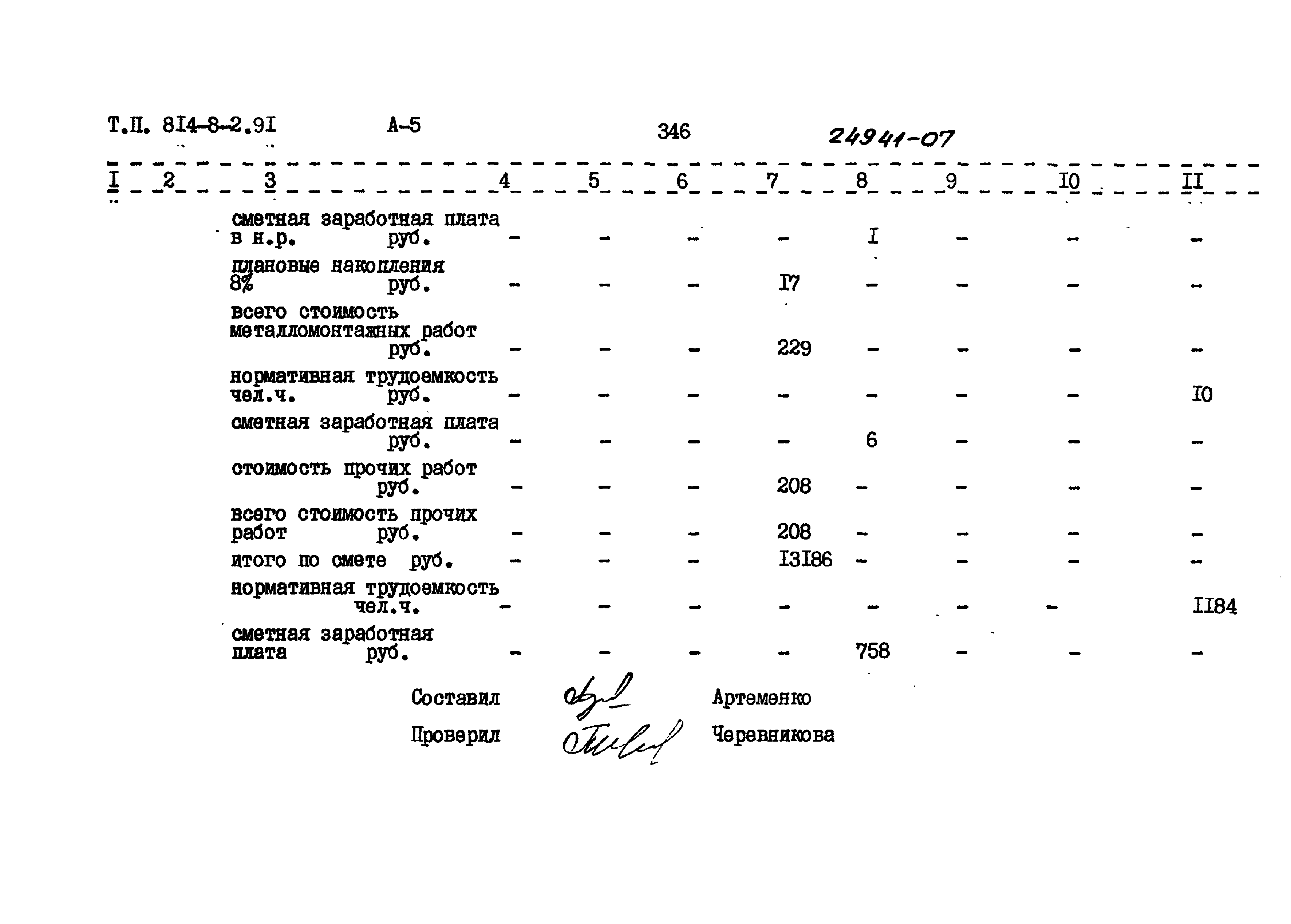 Типовой проект 814-8-2.91