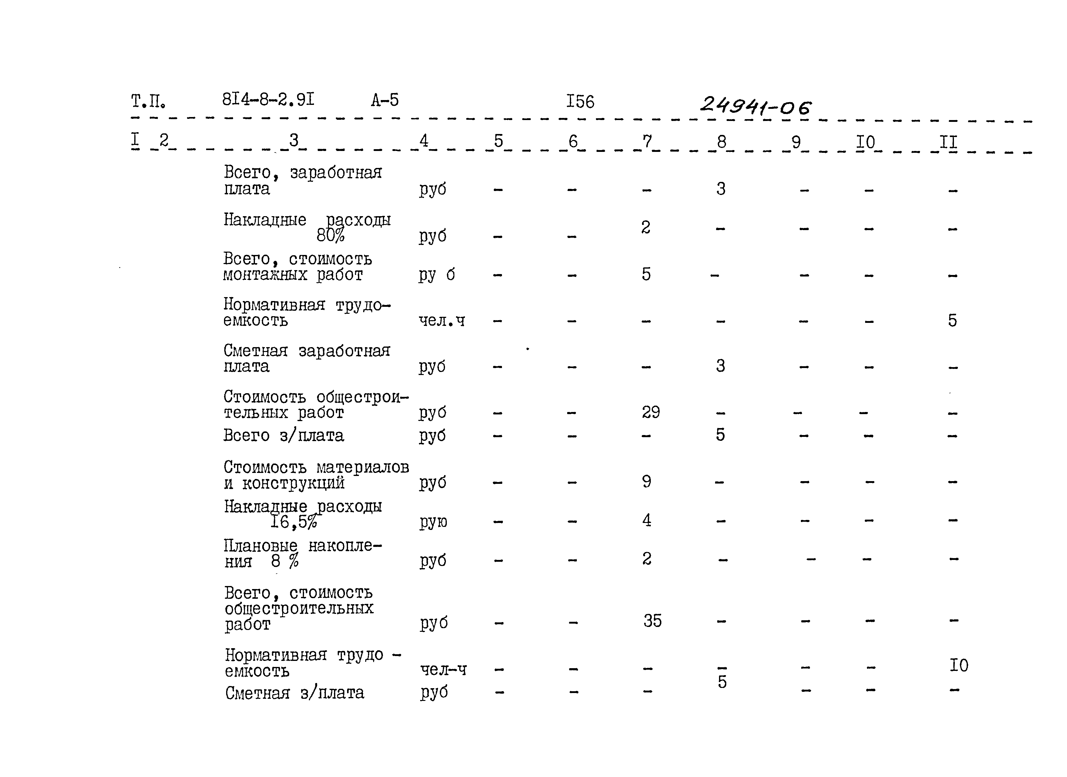 Типовой проект 814-8-2.91