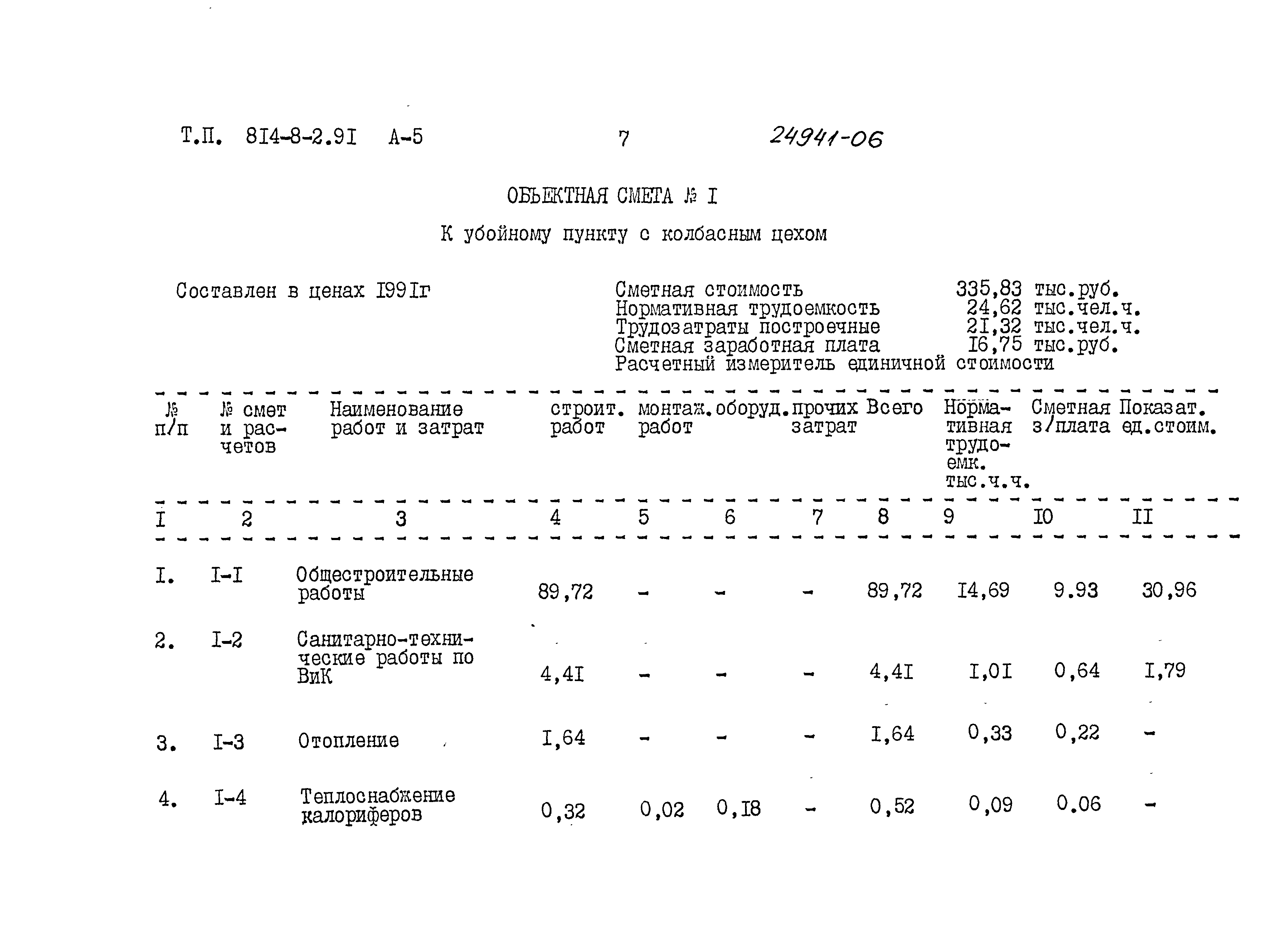 Типовой проект 814-8-2.91