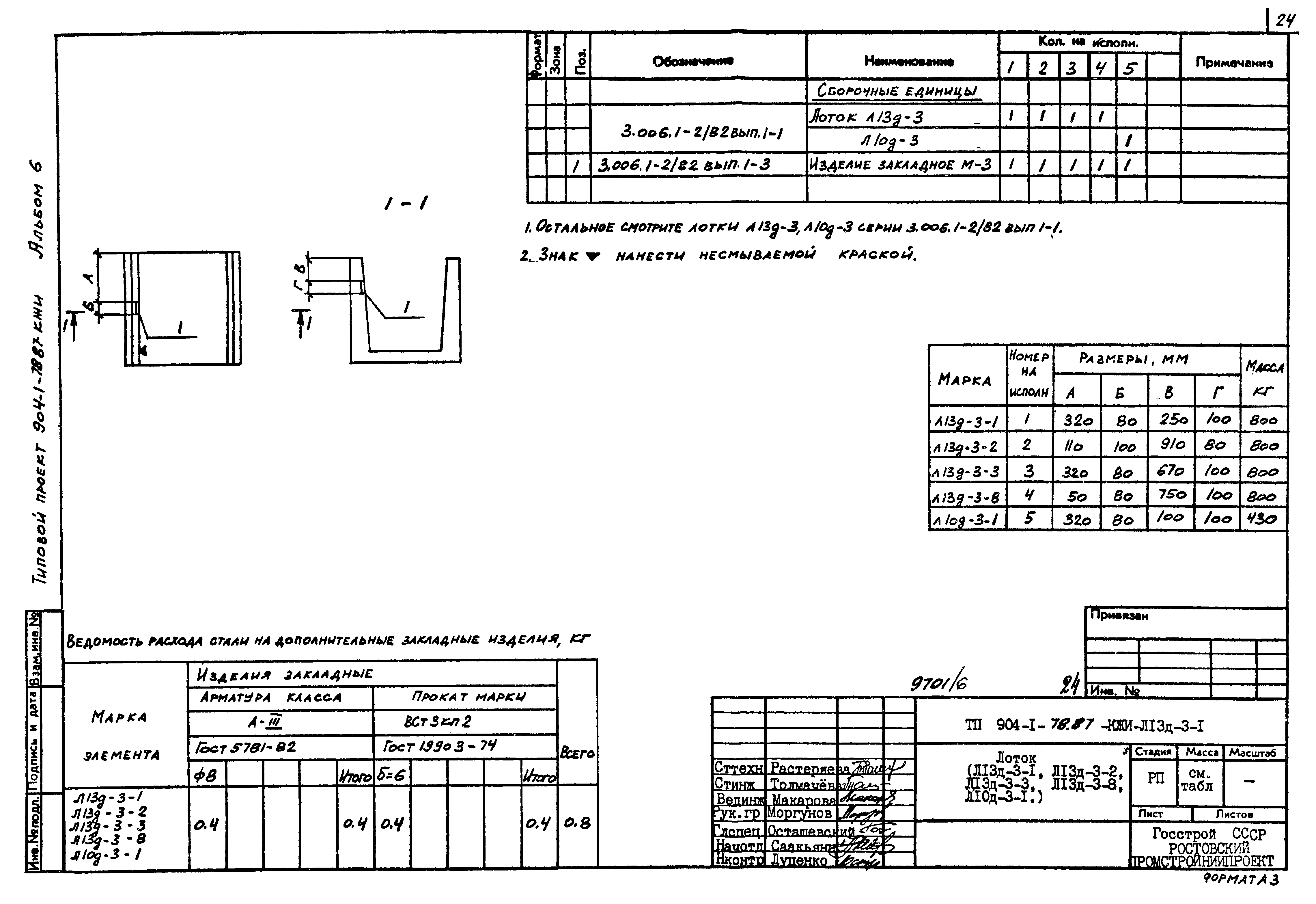 Типовой проект 904-1-78.87