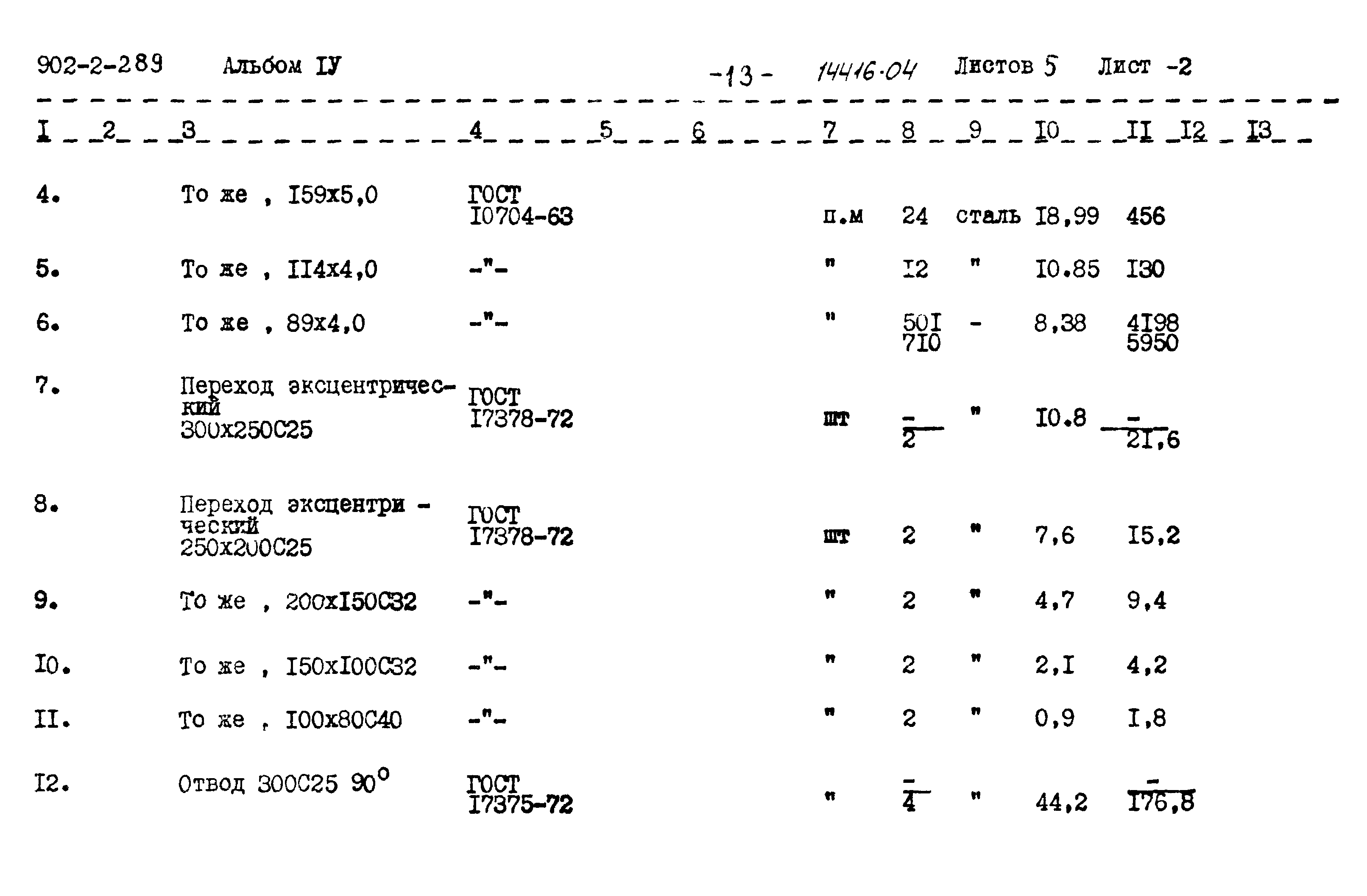 Типовой проект 902-2-289