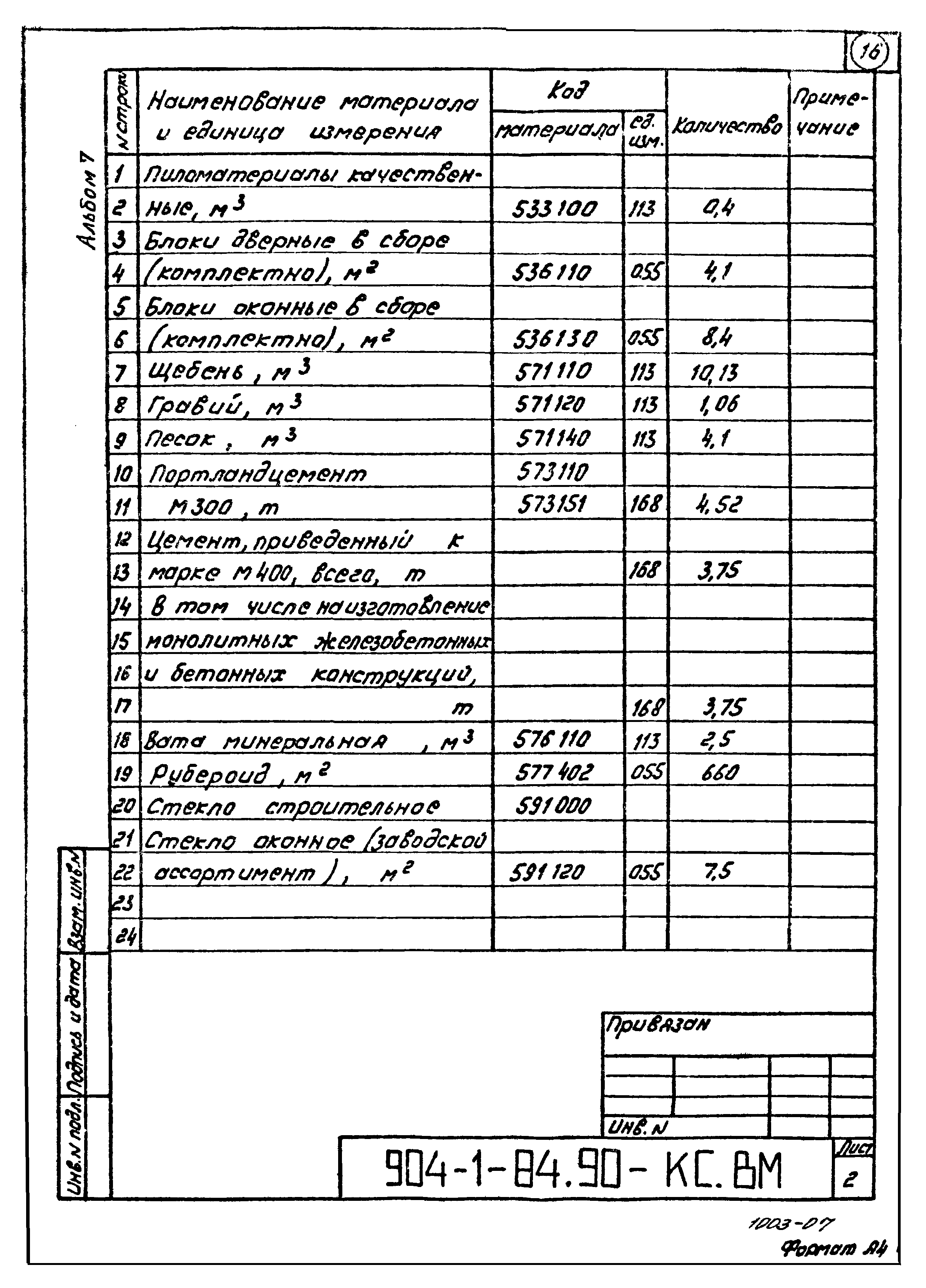 Типовой проект 904-1-84.90