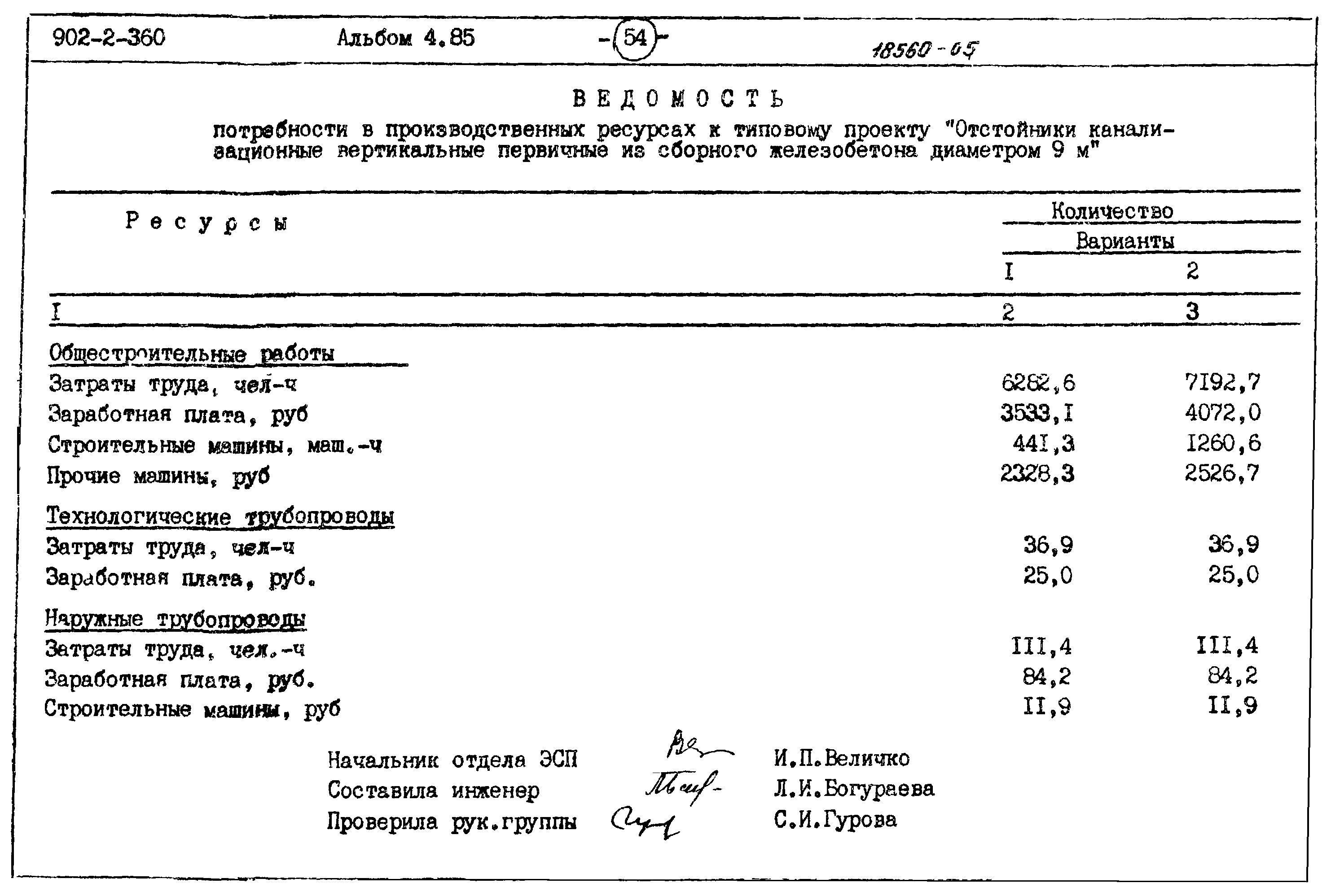 Типовой проект 902-2-360