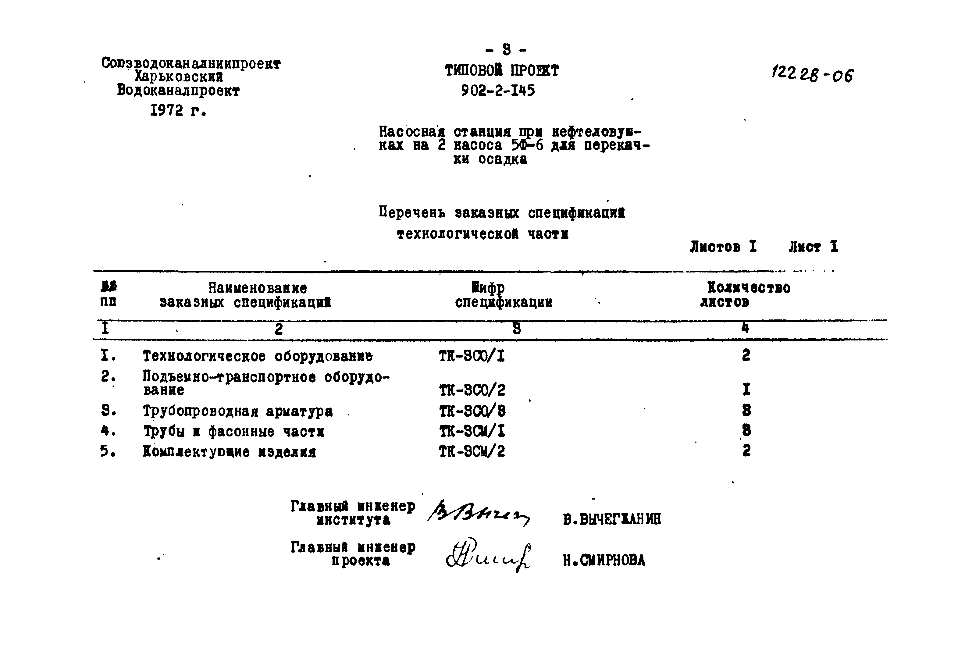 Типовой проект 902-2-145