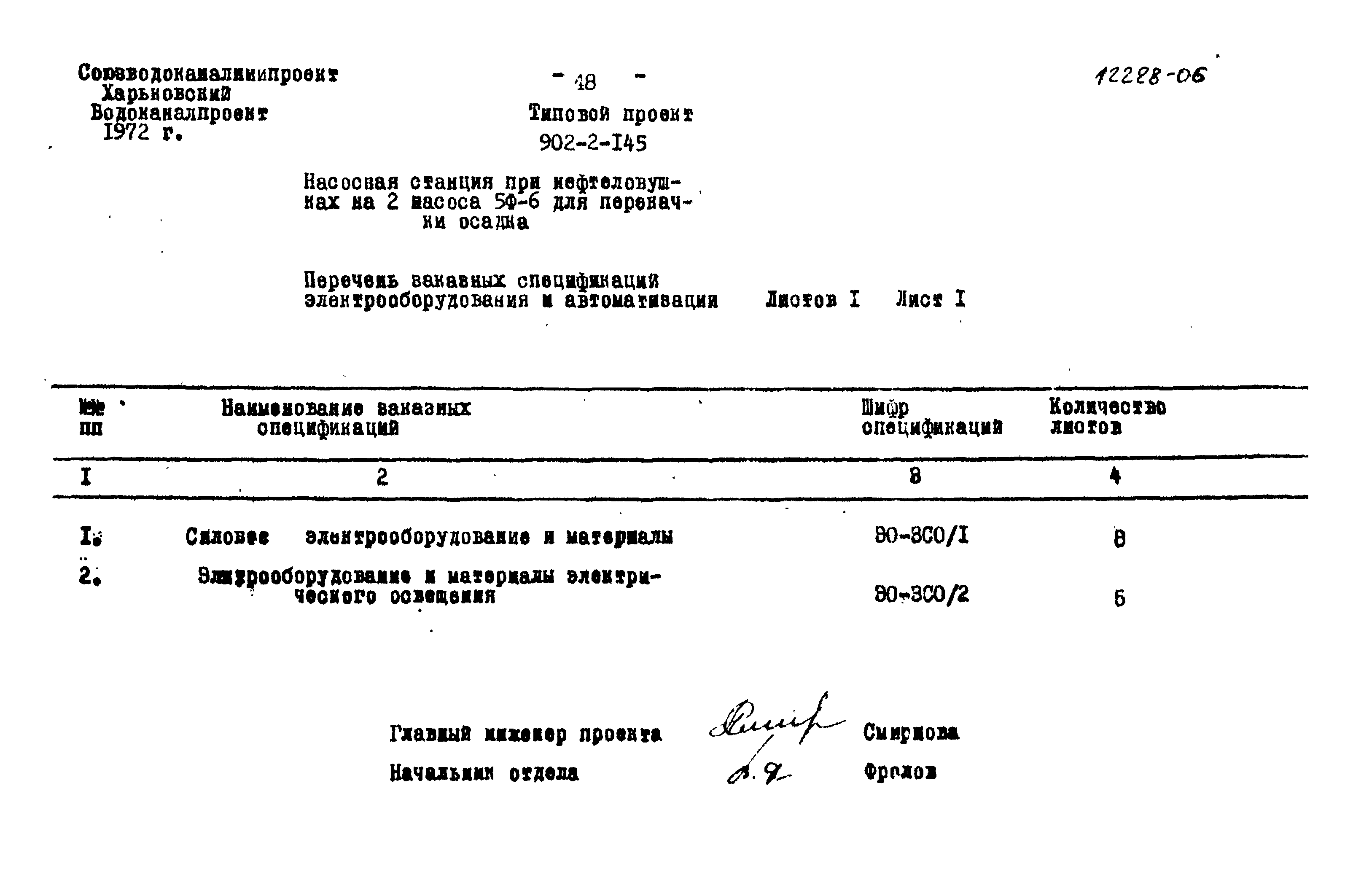 Типовой проект 902-2-145