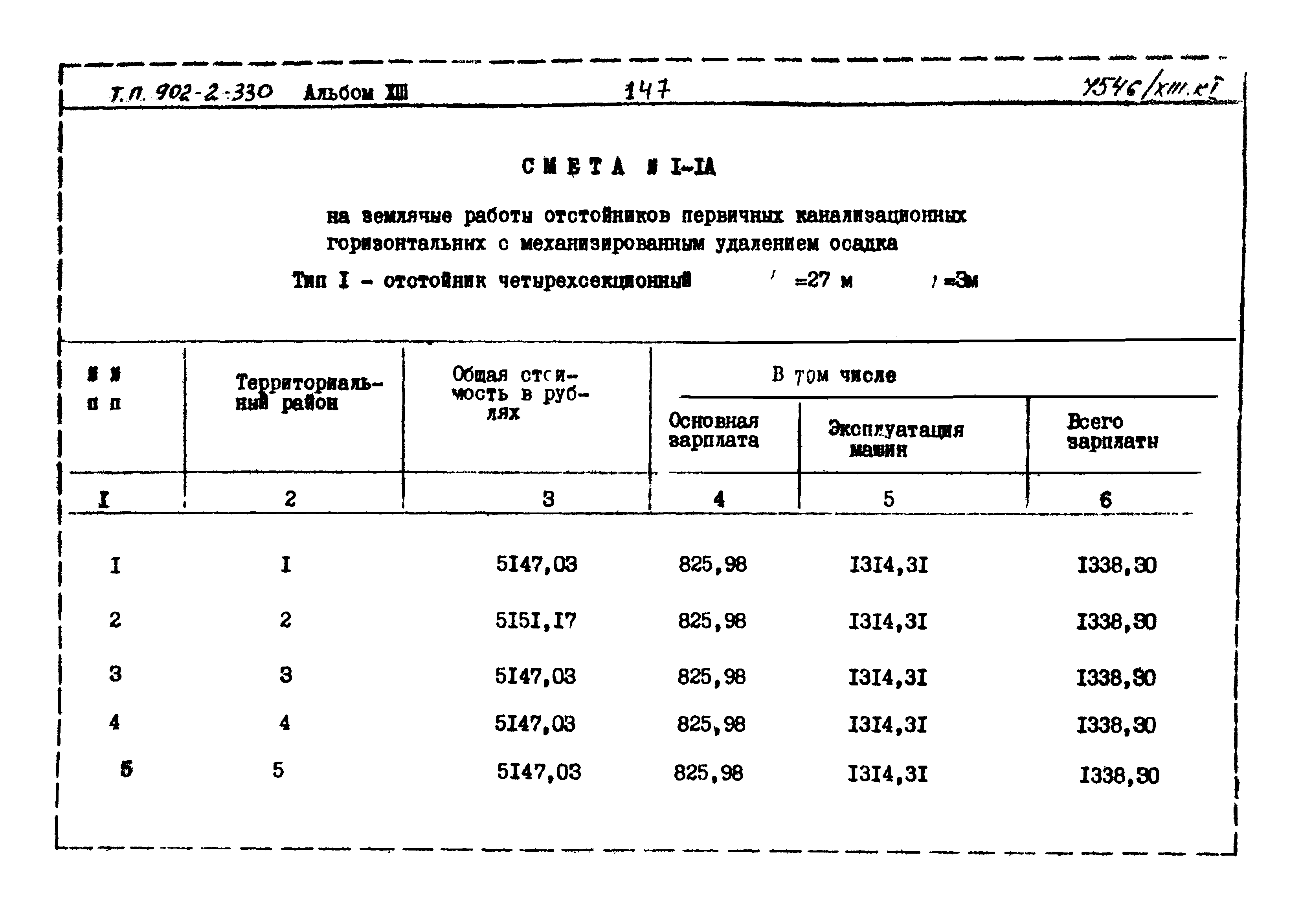 Типовой проект 902-2-330