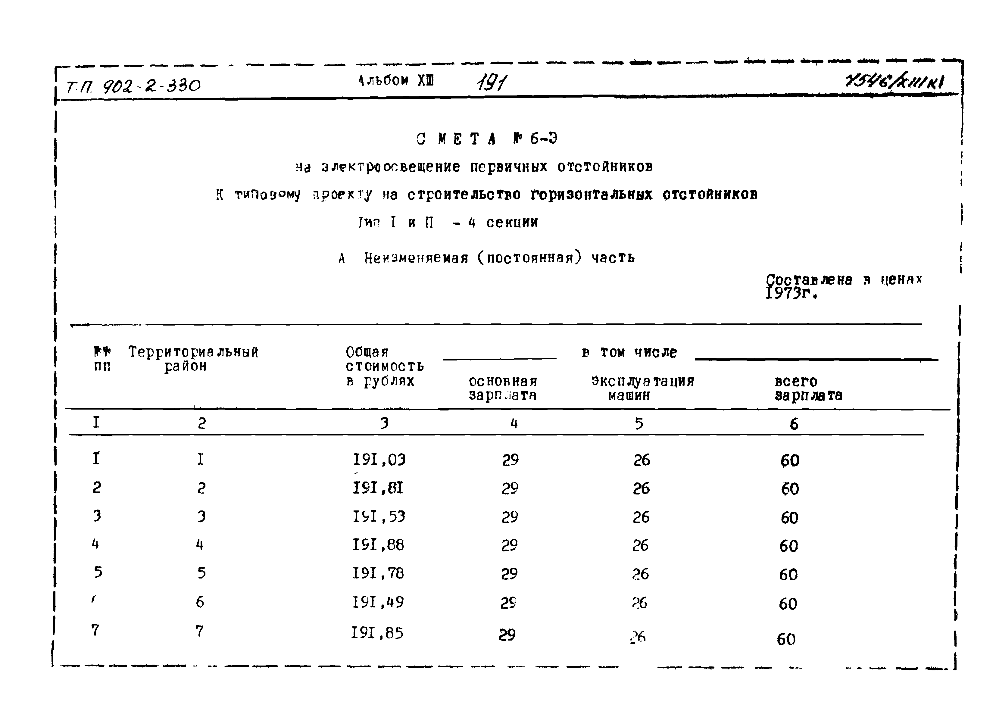 Типовой проект 902-2-330