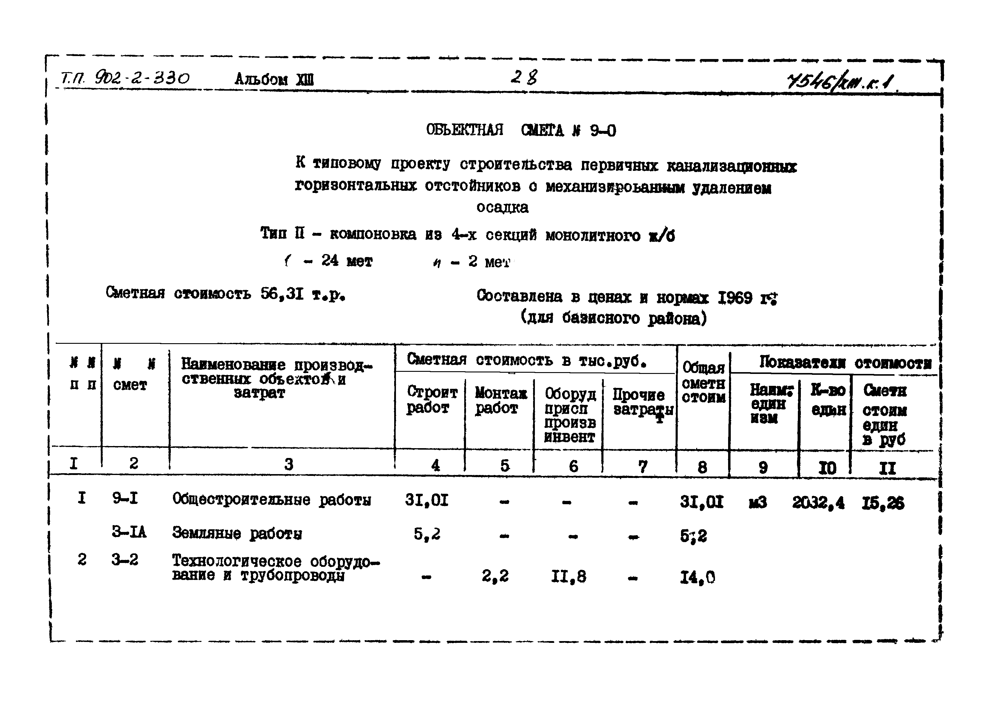 Типовой проект 902-2-330