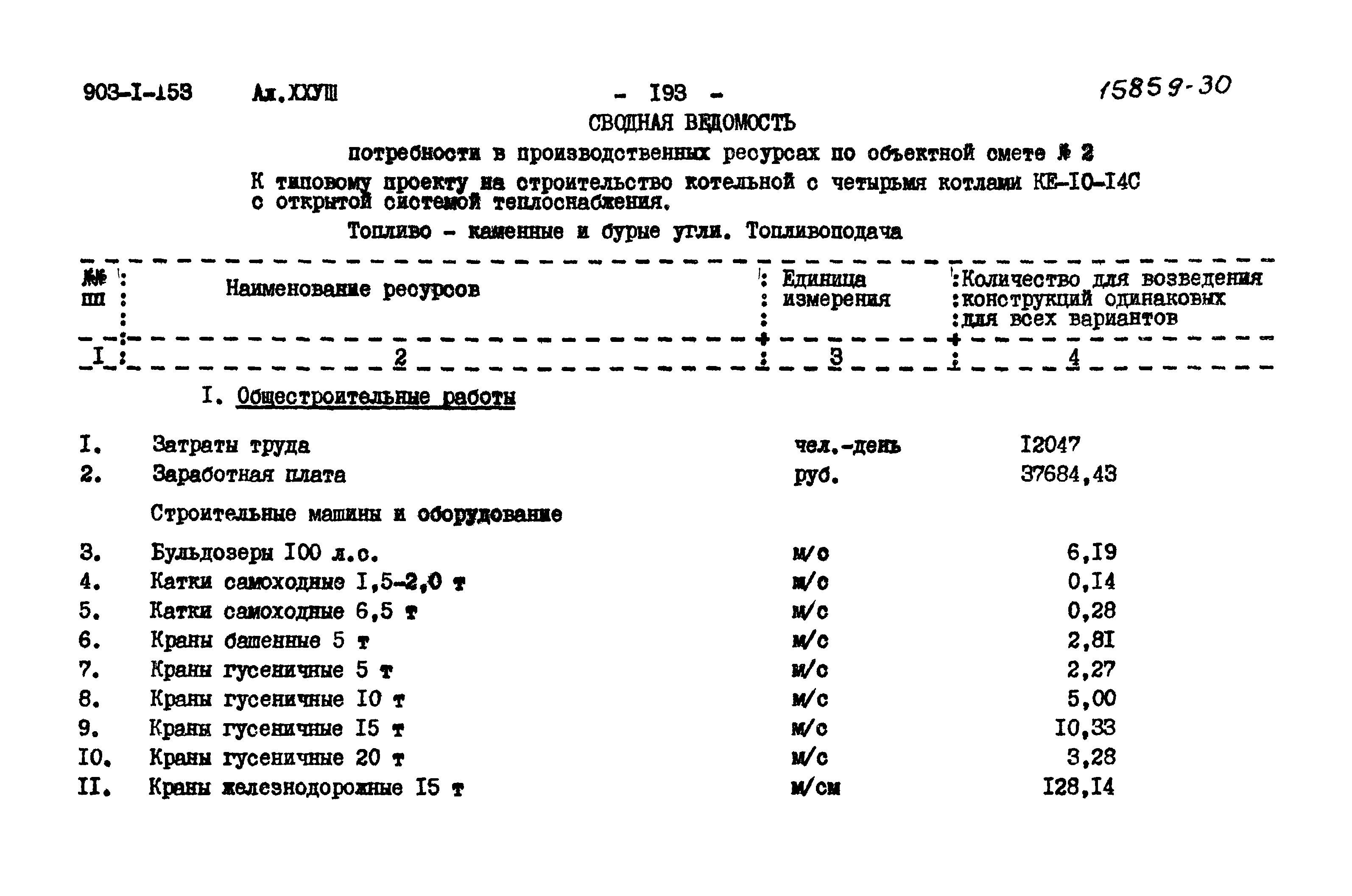 Типовой проект 903-1-153