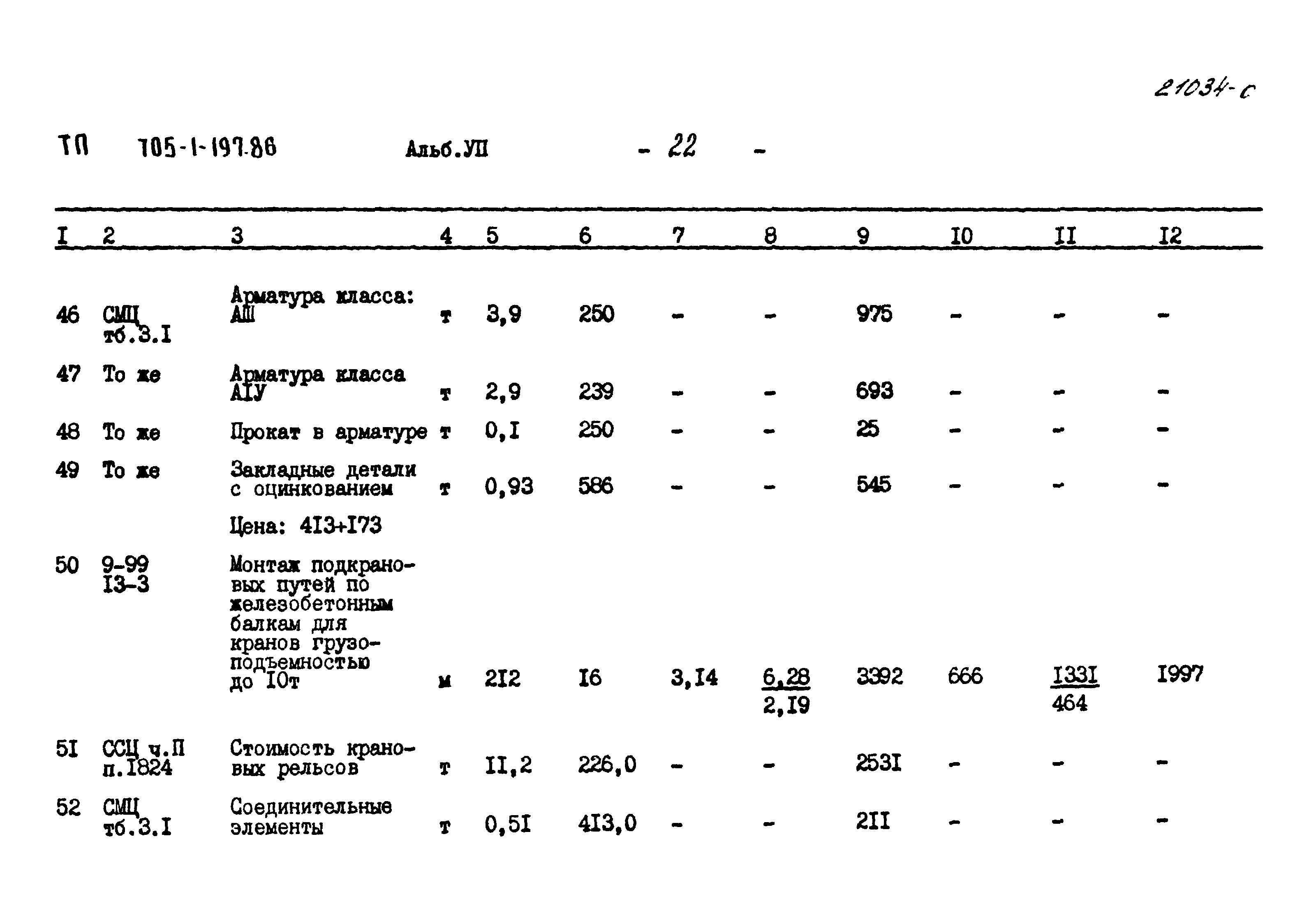 Типовой проект 705-1-197.86