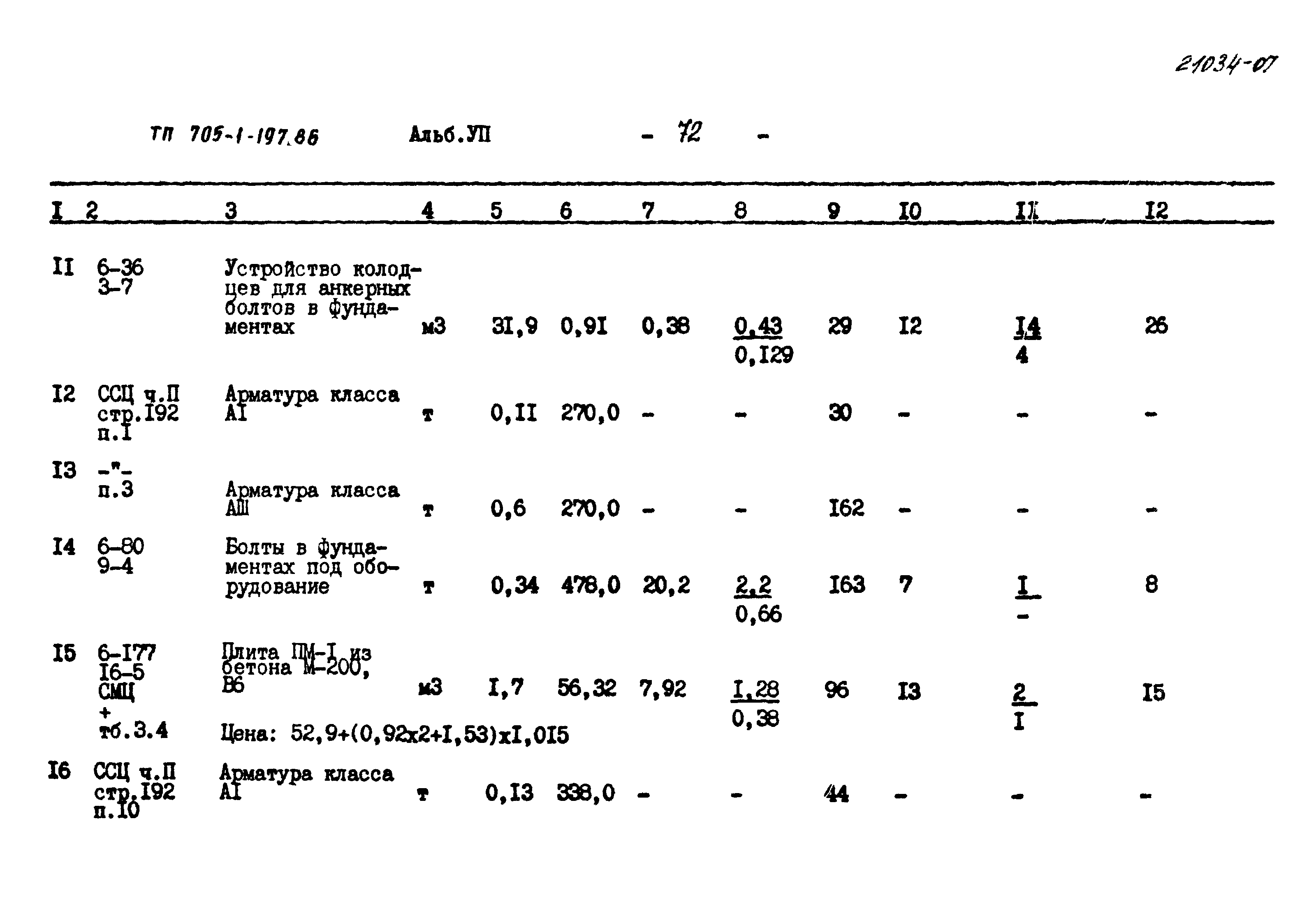 Типовой проект 705-1-197.86