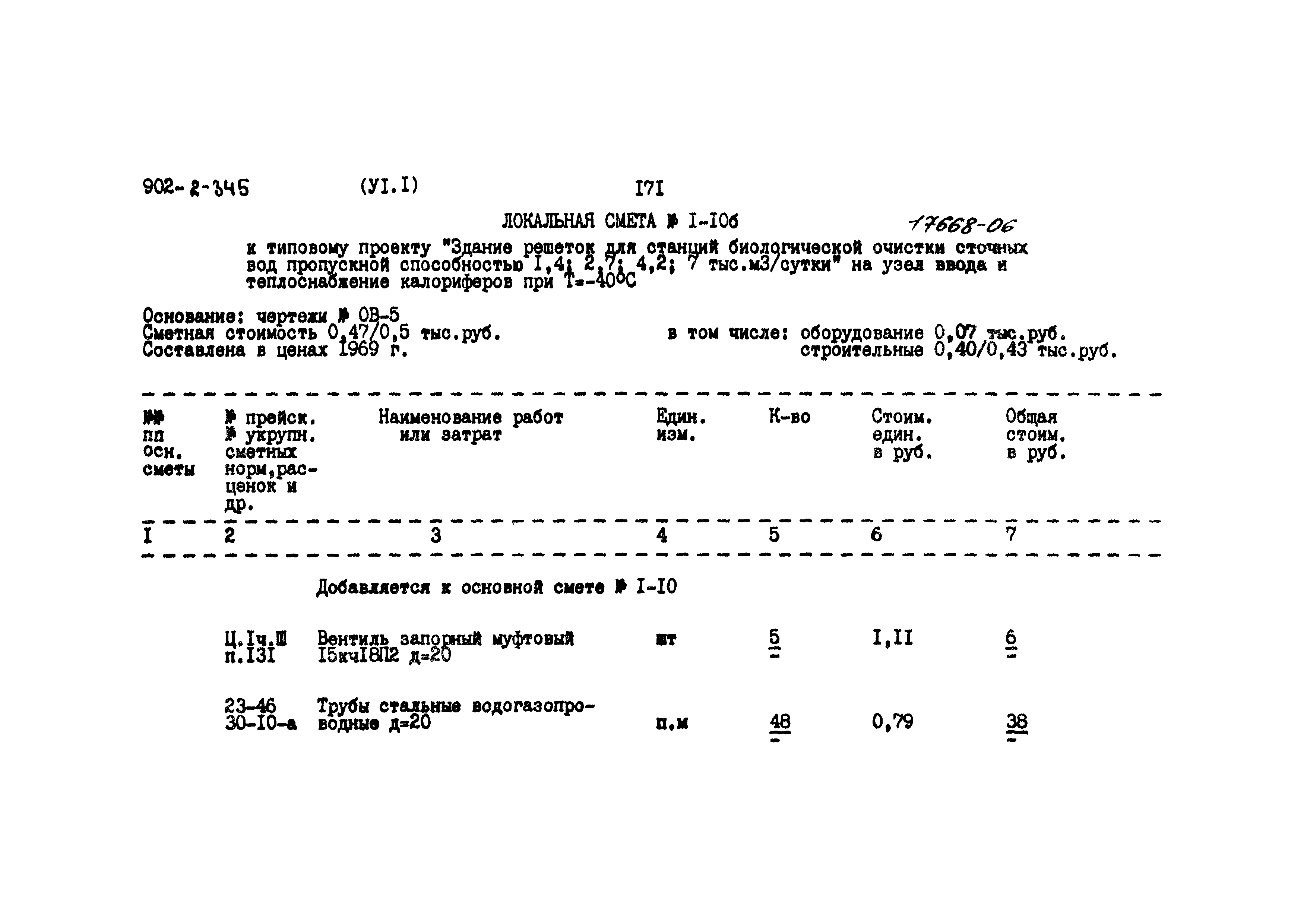 Типовой проект 902-2-345