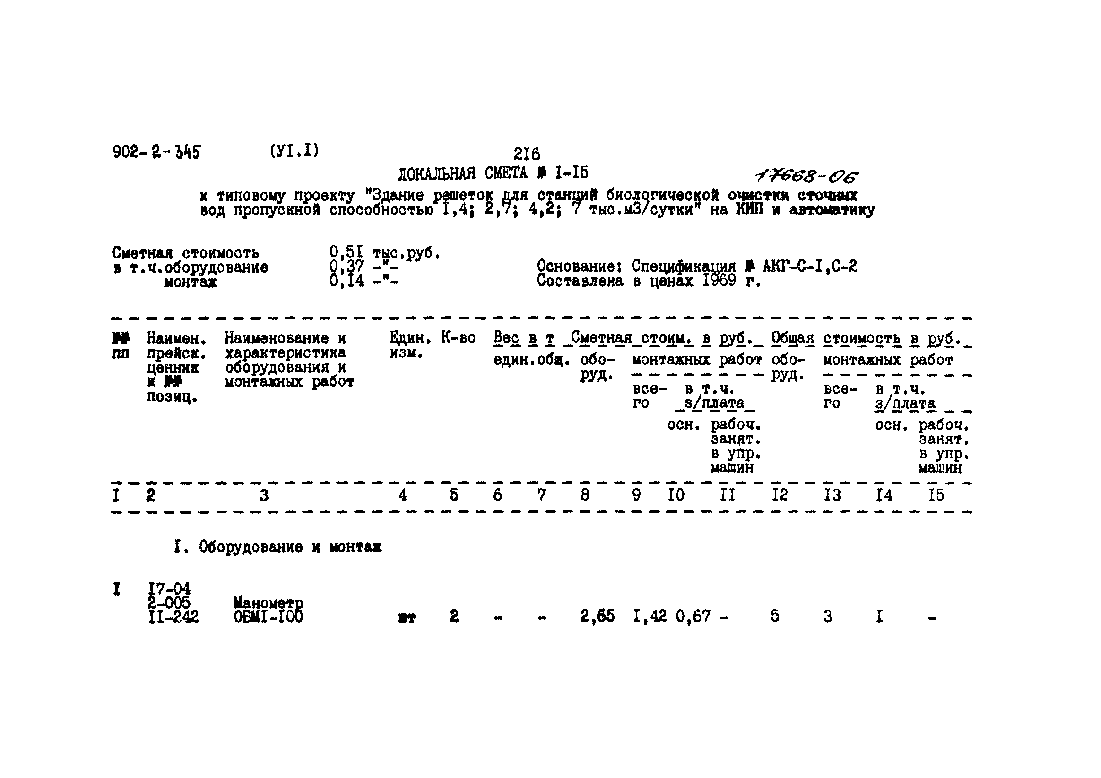 Типовой проект 902-2-345