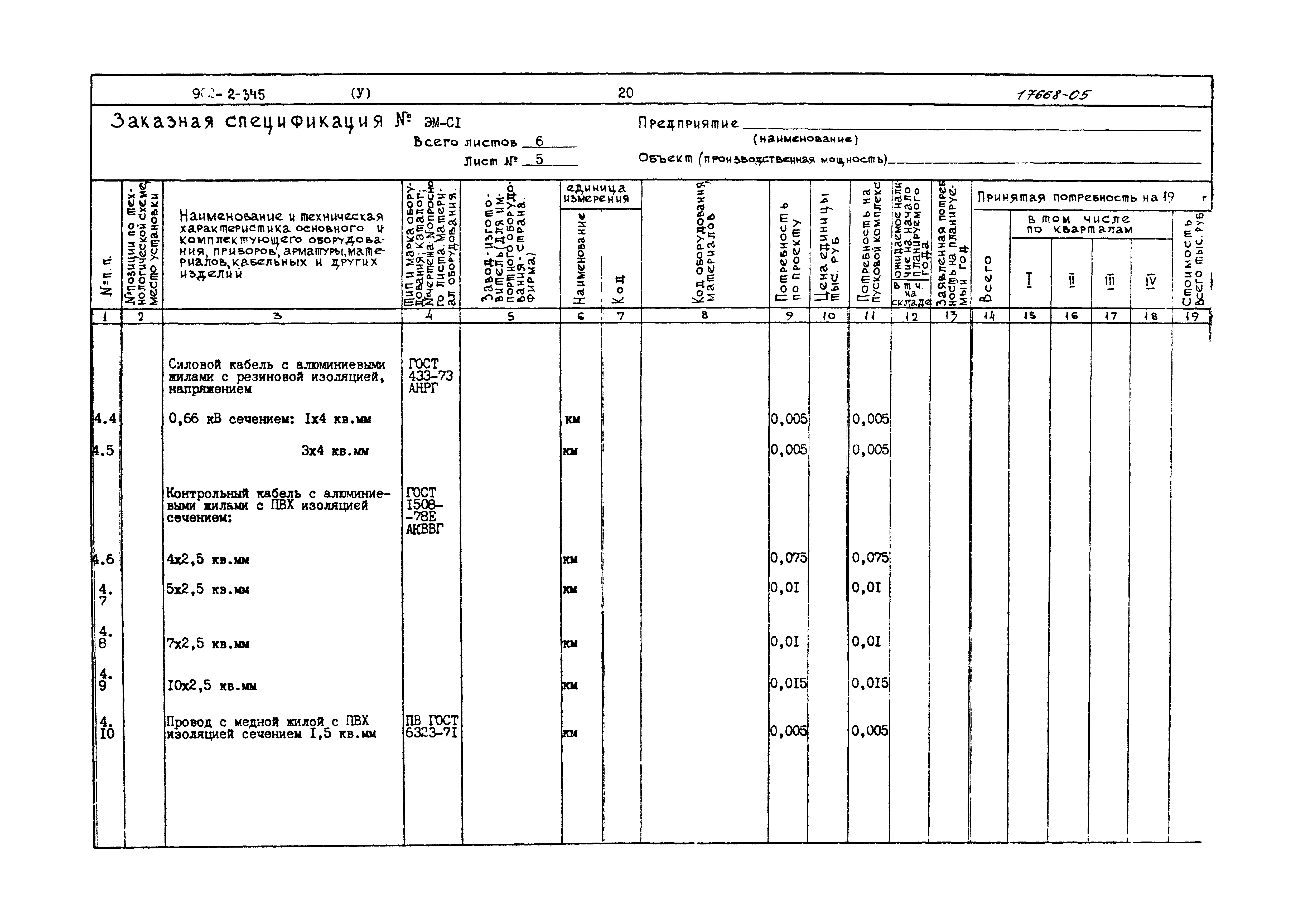 Типовой проект 902-2-345