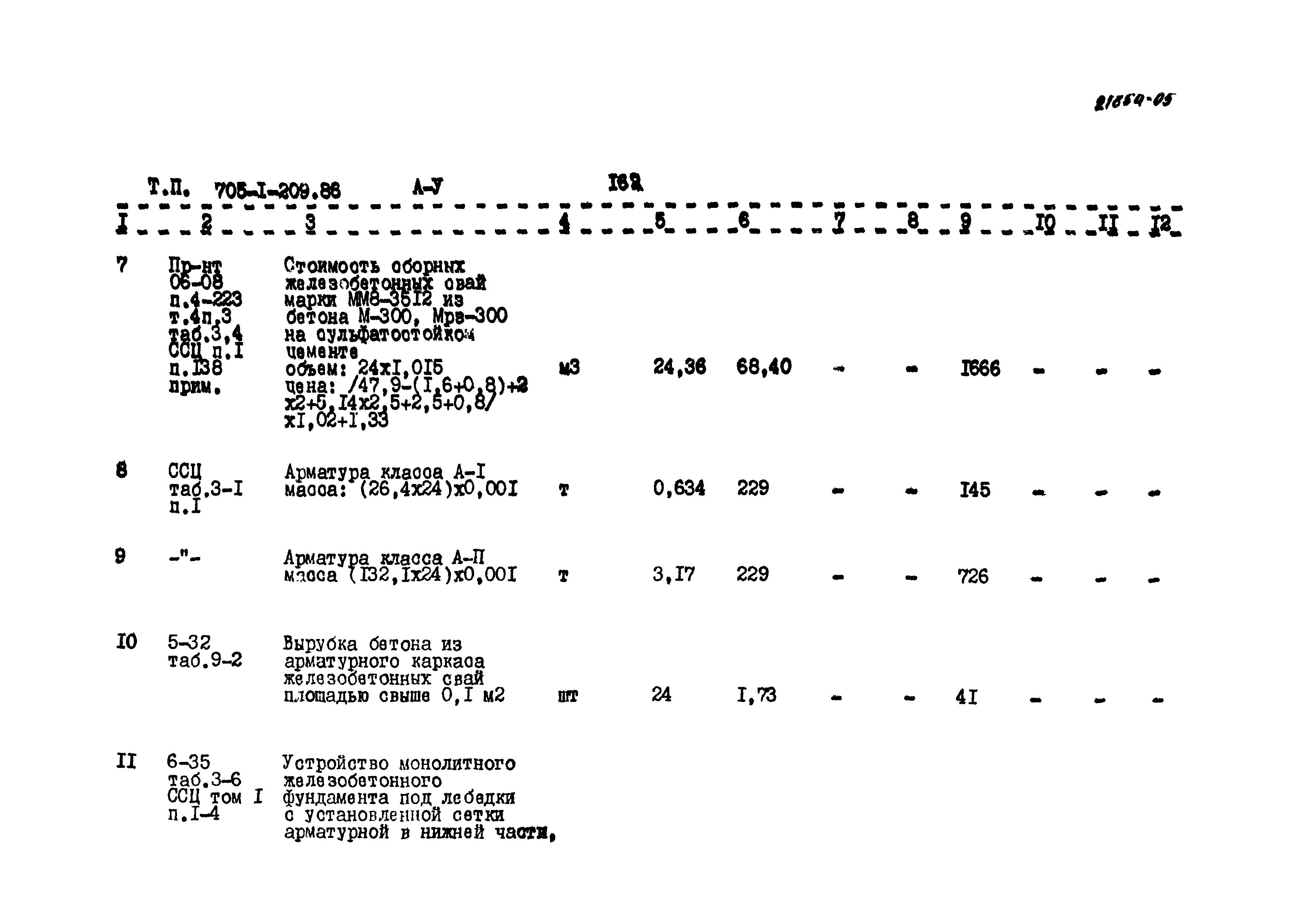 Типовой проект 705-1-209.86