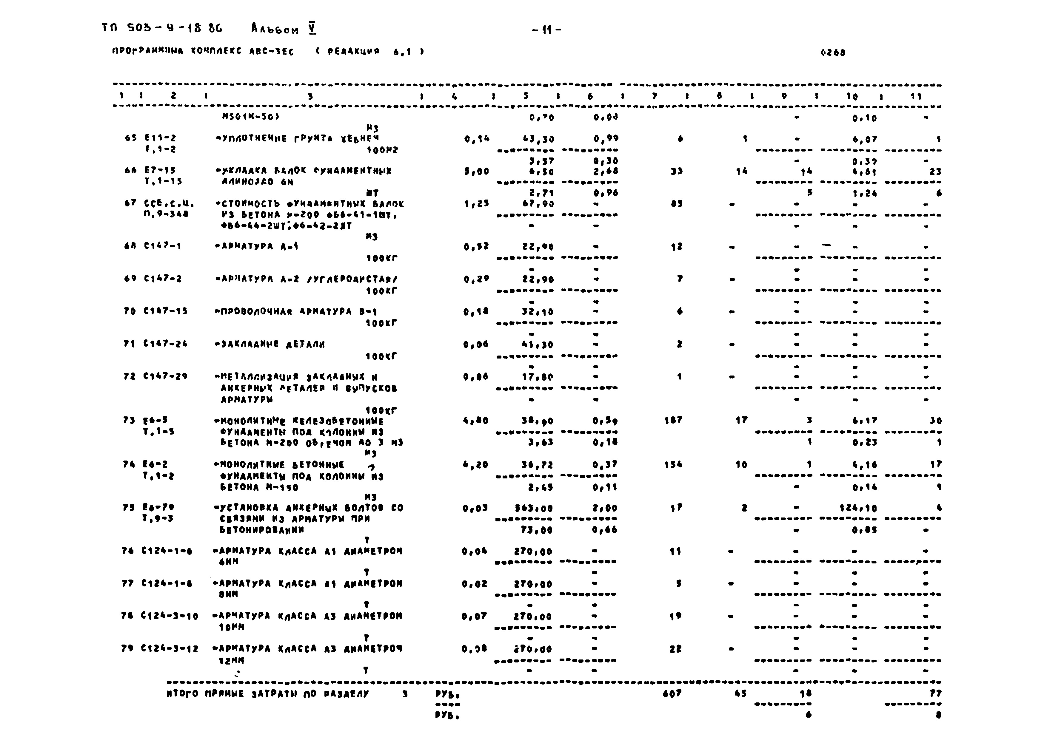 Типовой проект 503-9-18.86