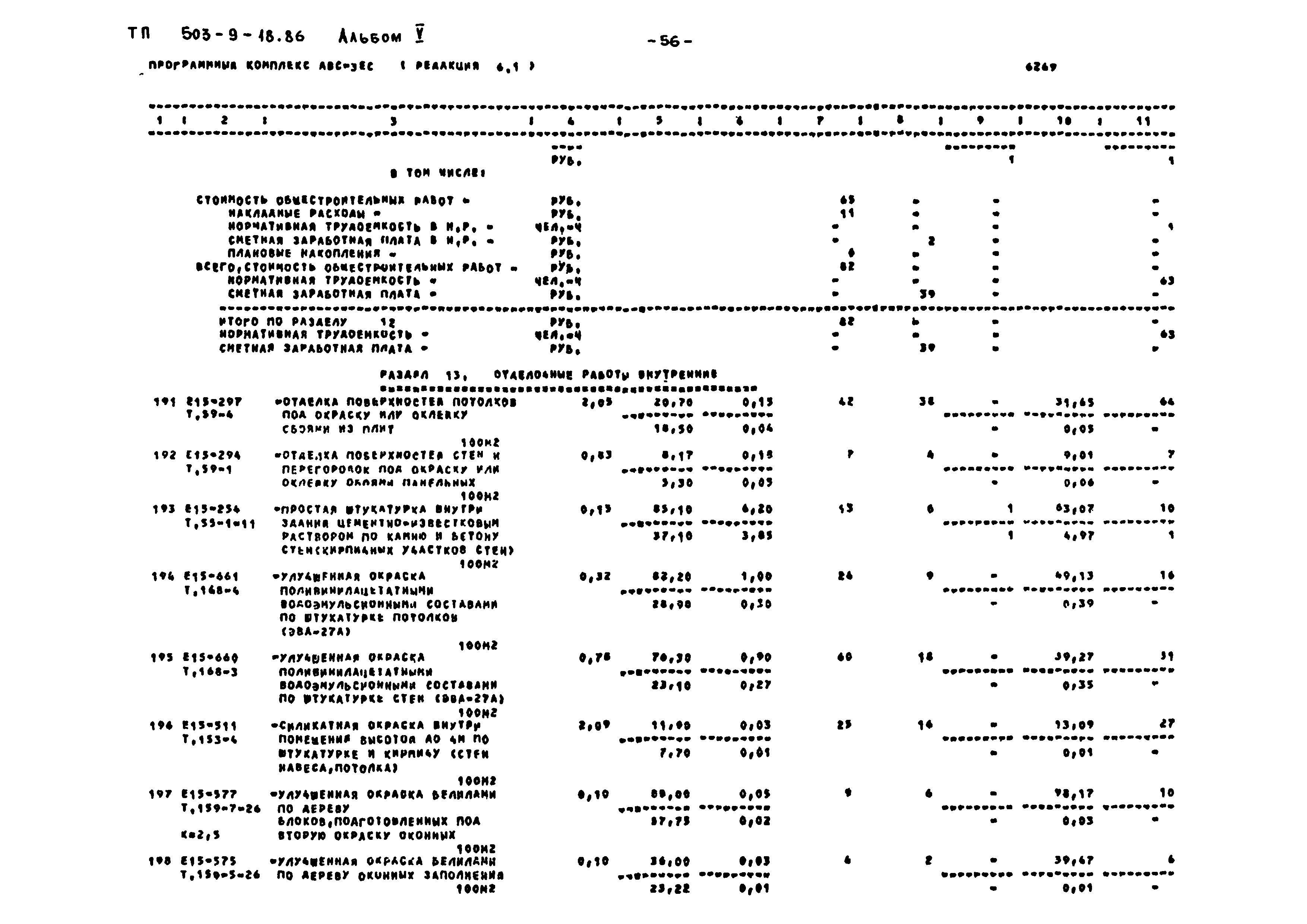 Типовой проект 503-9-18.86