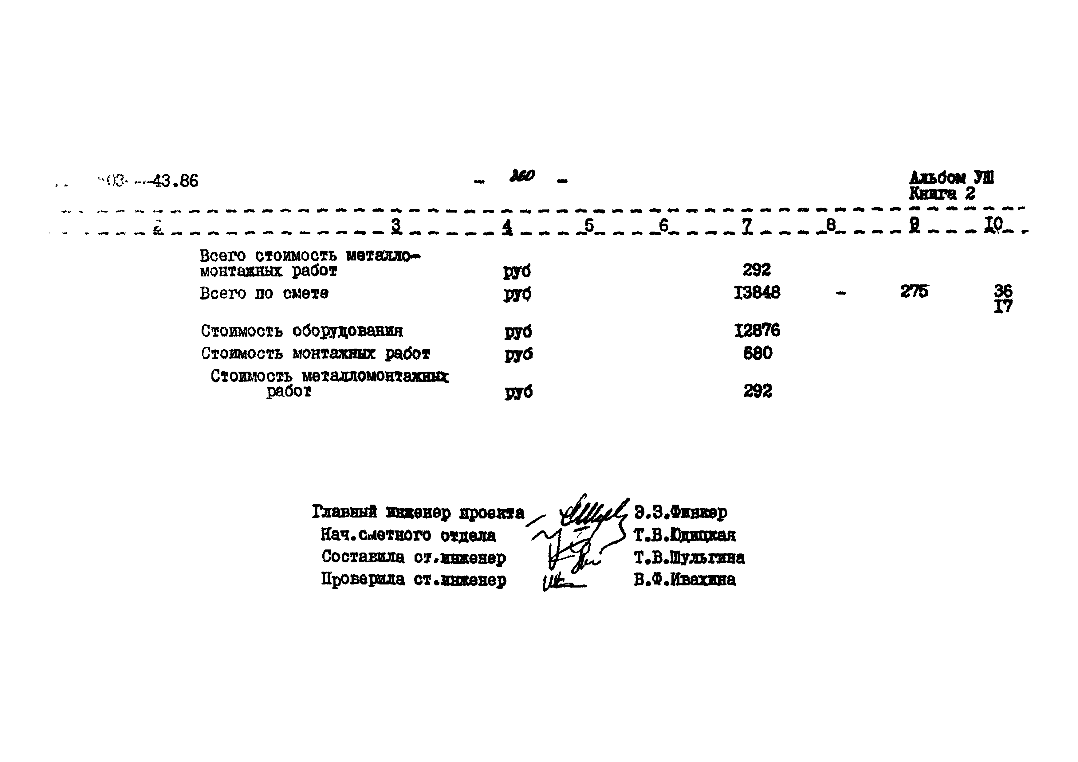 Типовой проект 503-4-43.86