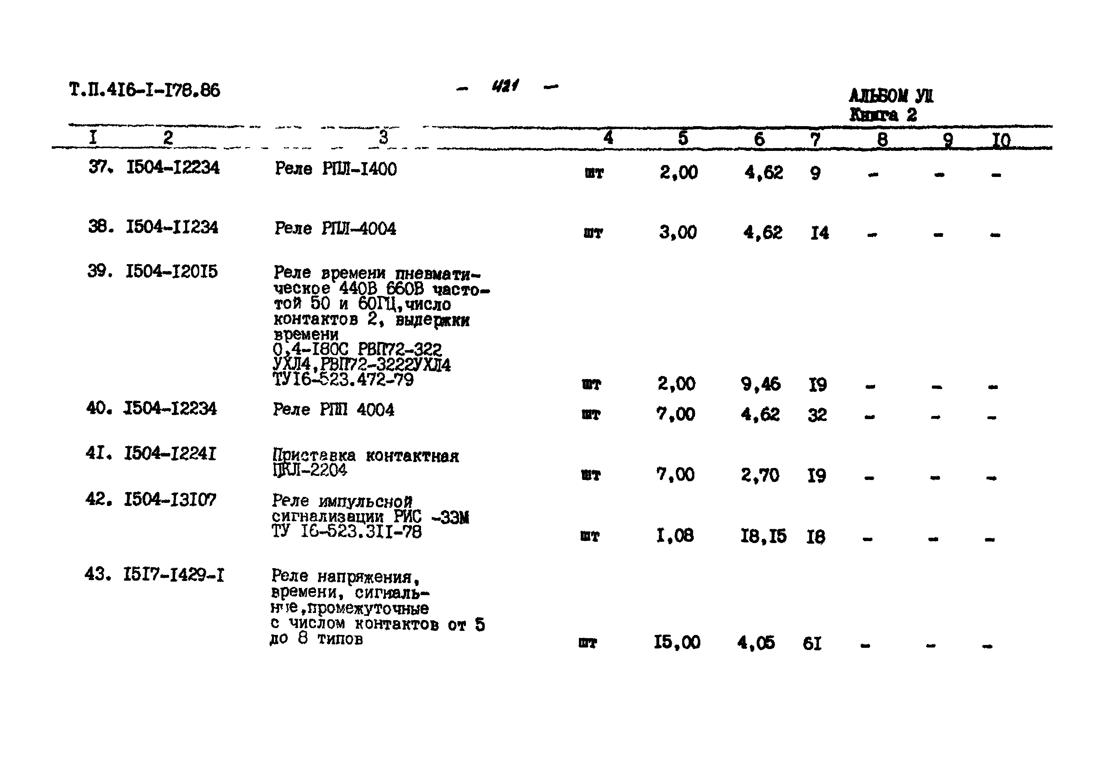 Типовой проект 503-4-43.86