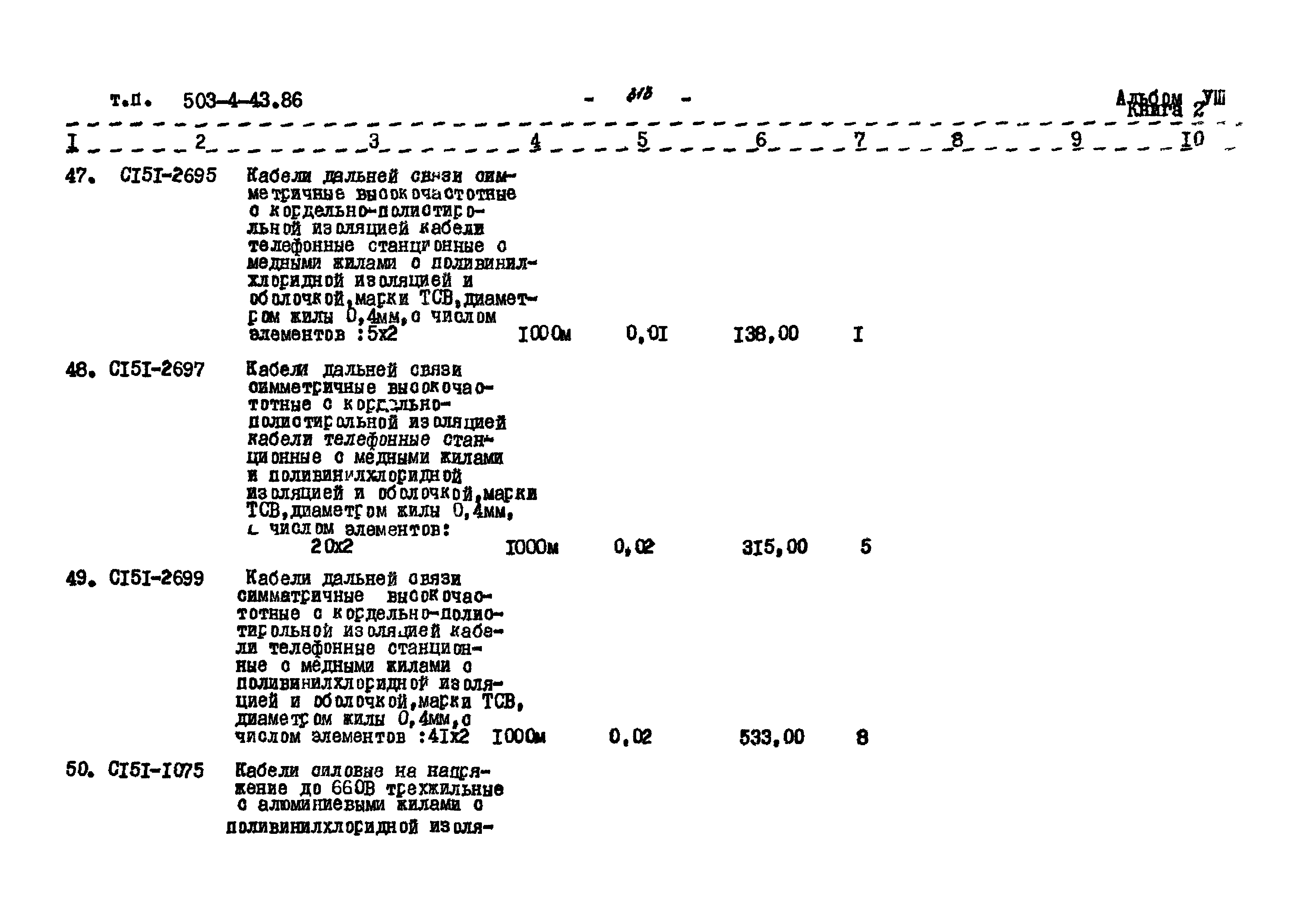 Типовой проект 503-4-43.86