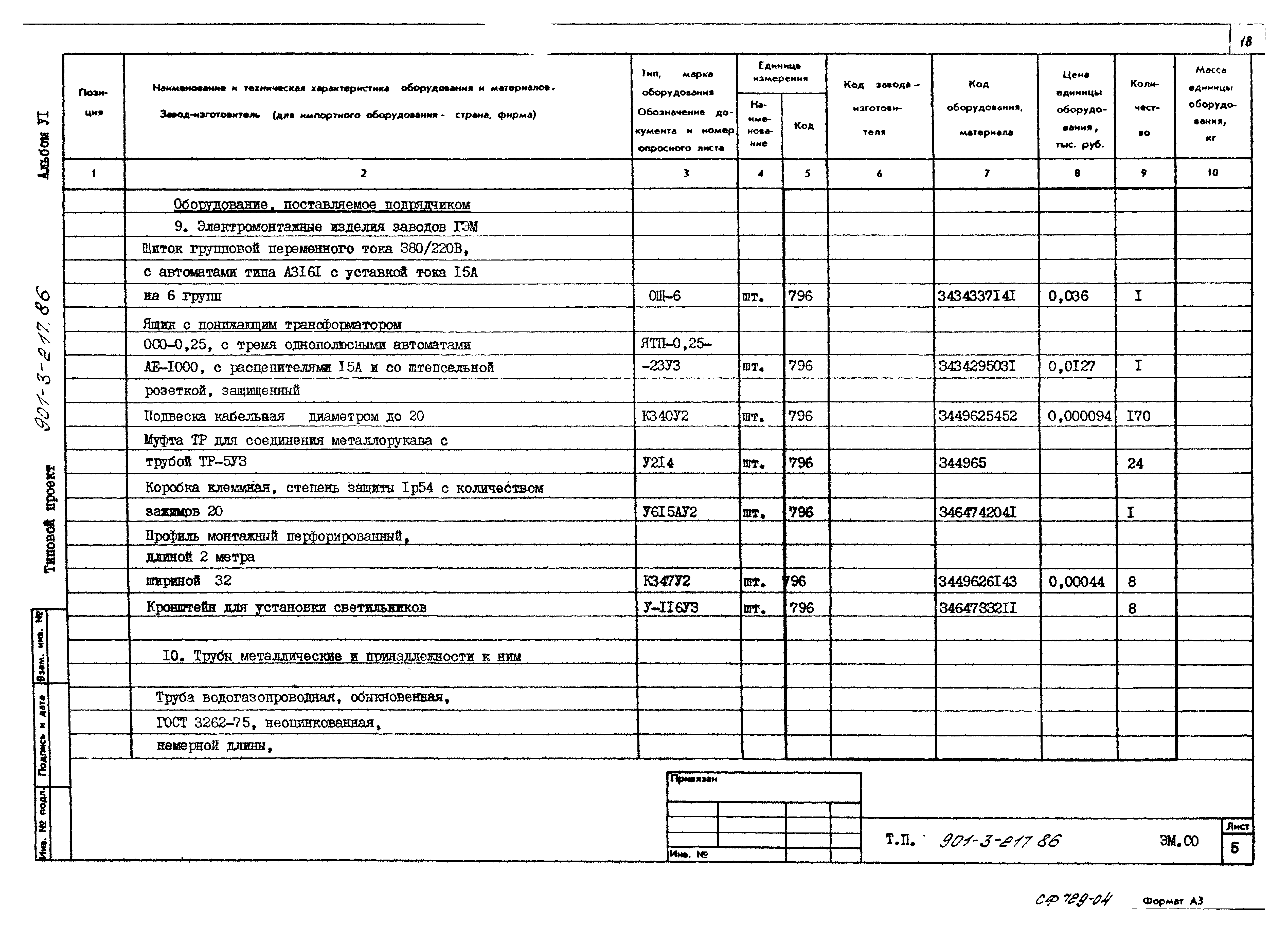 Типовой проект 901-3-217.86