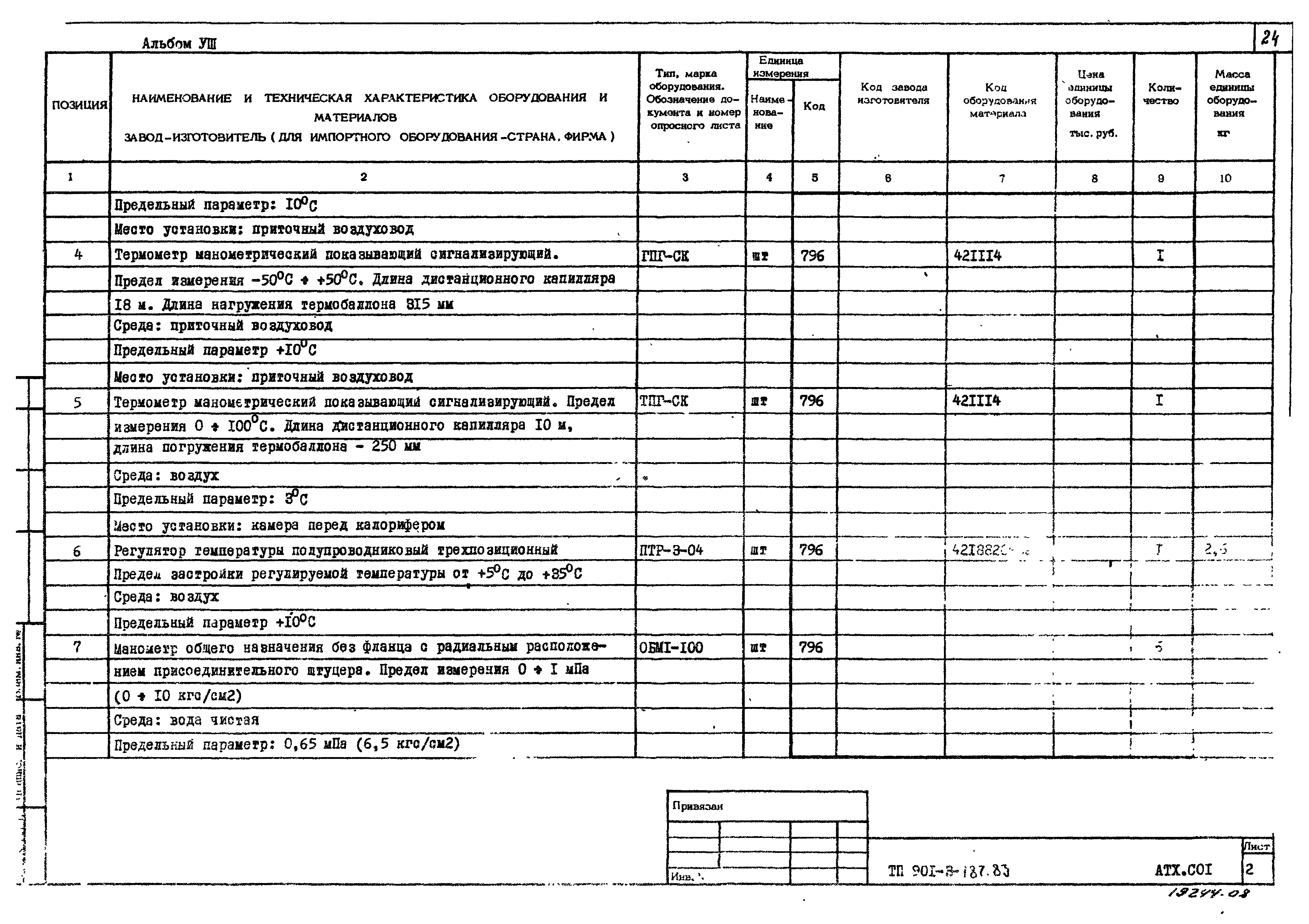 Типовой проект 901-3-187.83