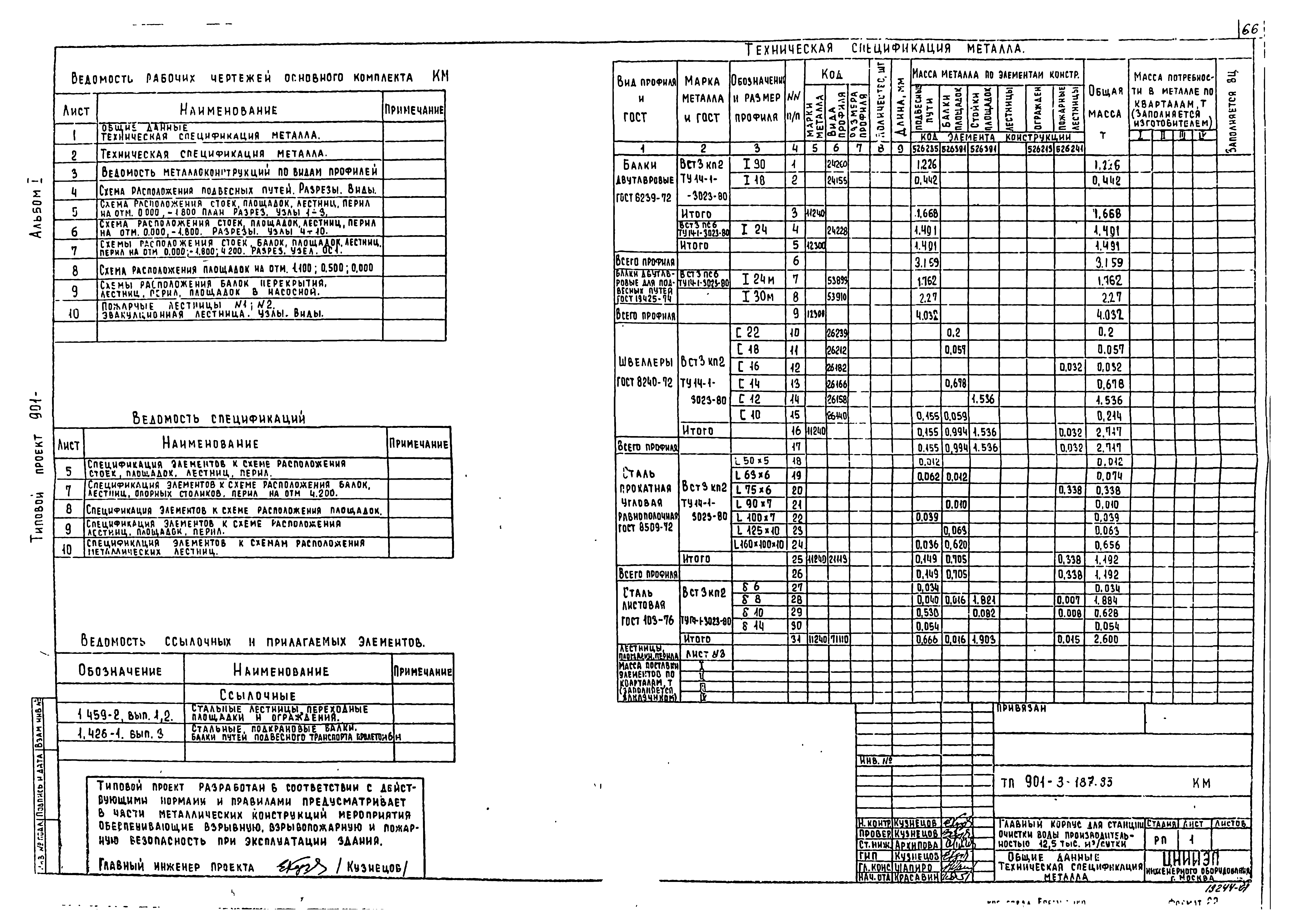 Типовой проект 901-3-187.83