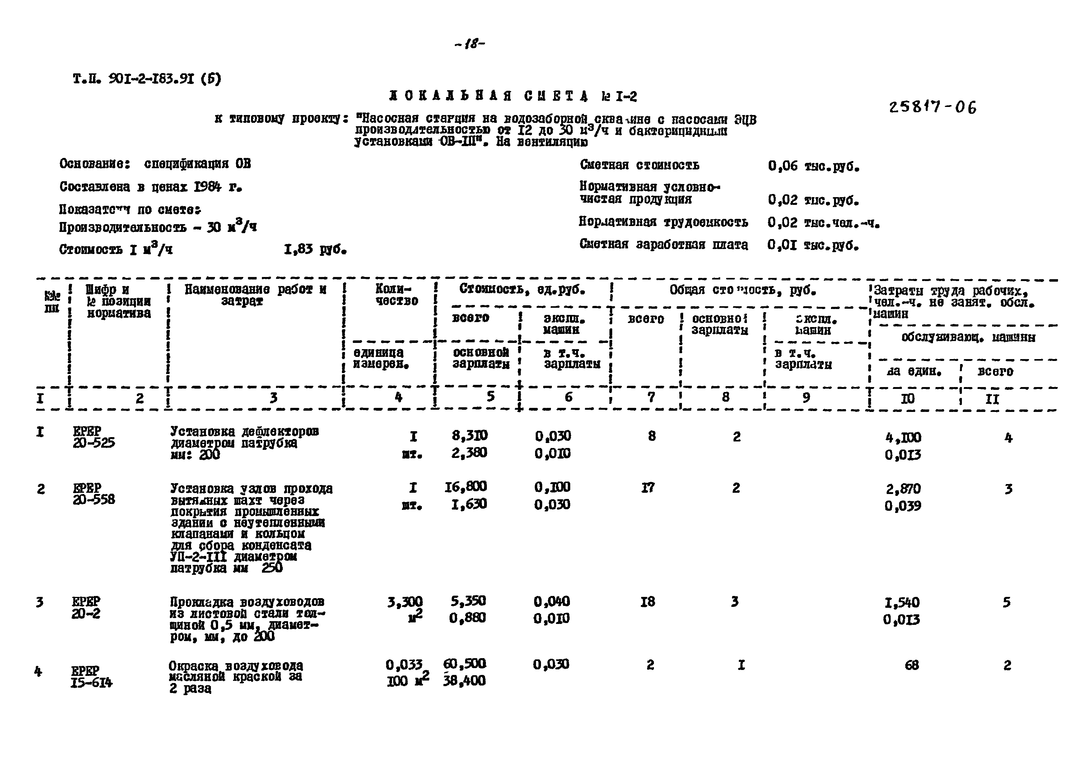 Типовой проект 901-2-183.91