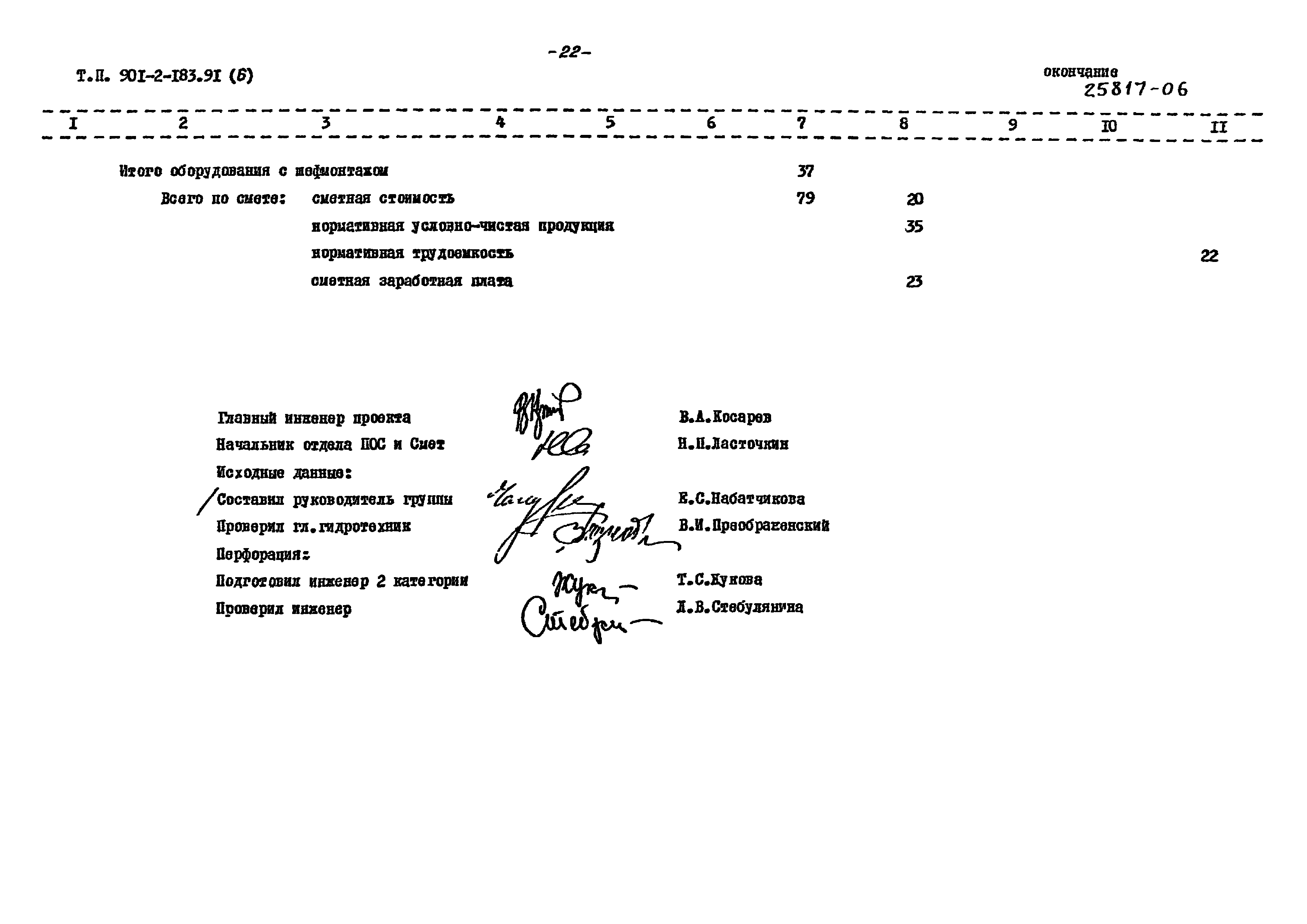 Типовой проект 901-2-183.91